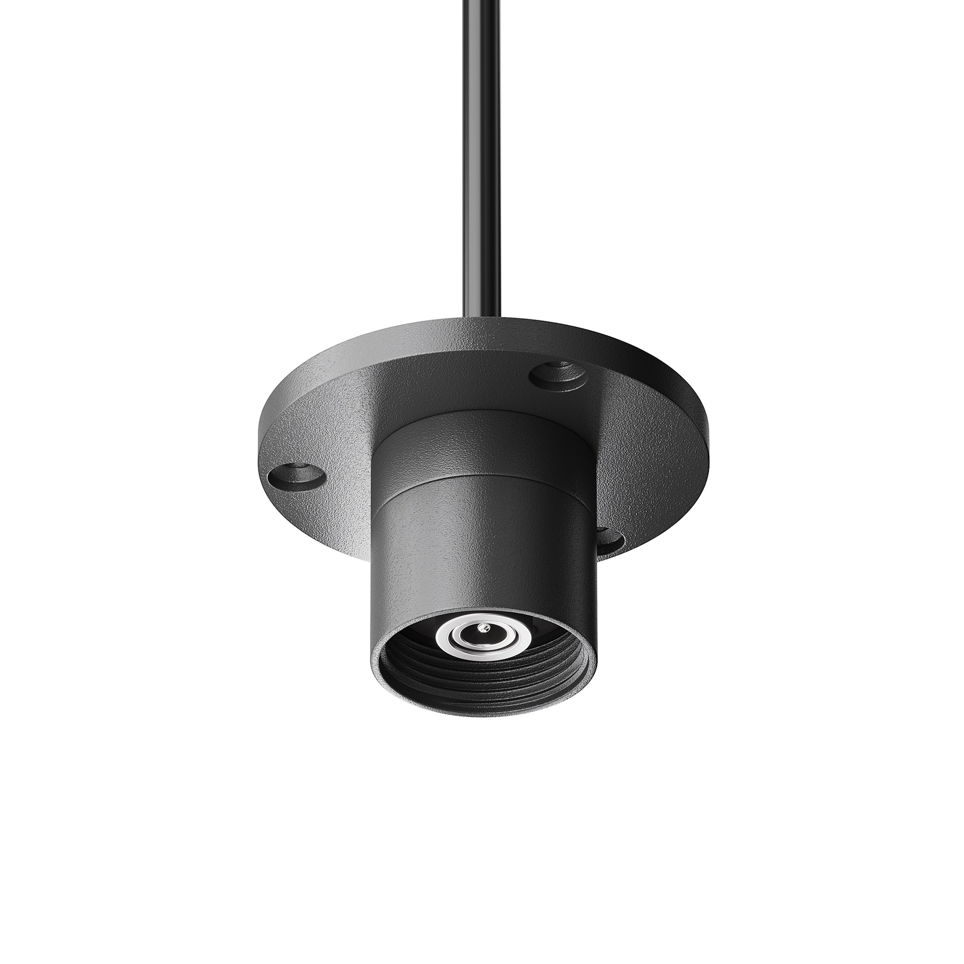 Основание для накладного монтажа системы Shelf с внутренней резьбой с вводом питания Maytoni Accessories for system Shelf CA023BI-P-B