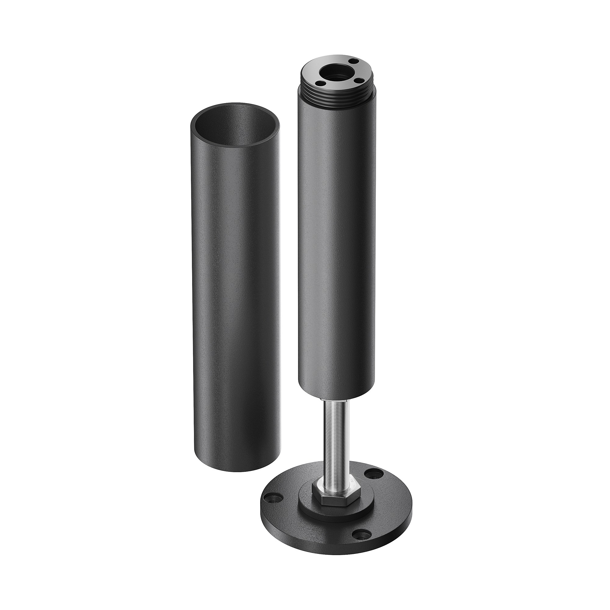 Основание для накладного монтажа системы Shelf с регулировкой по высоте Maytoni Accessories for system Shelf CA025BA-B