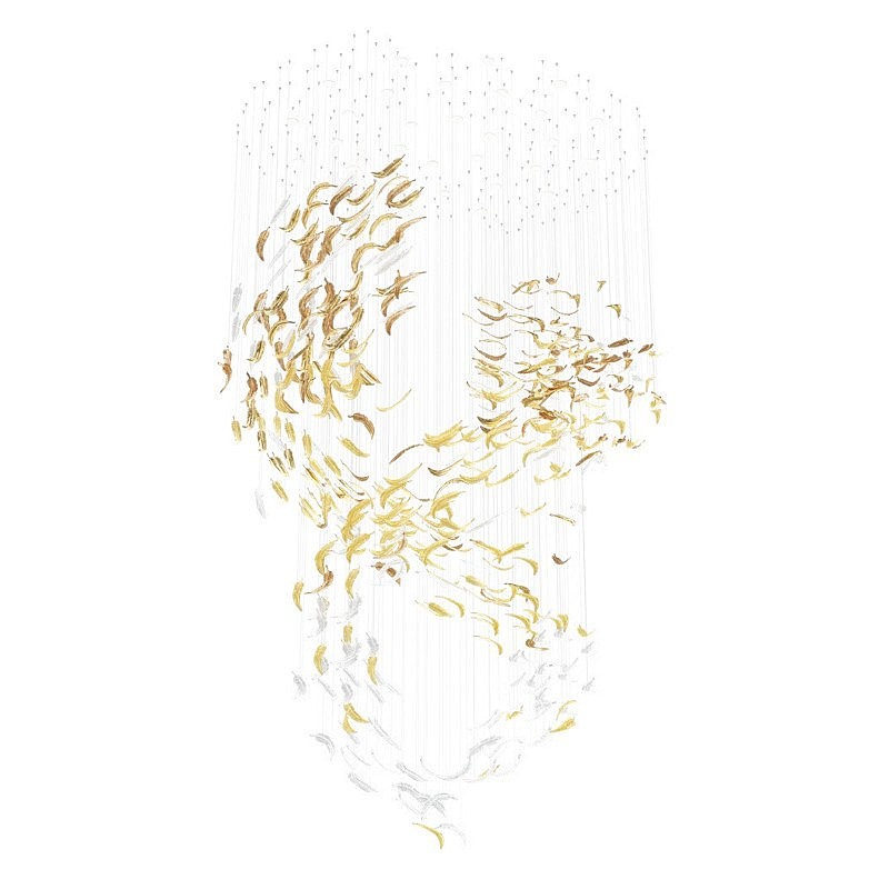 Люстра каскадная L'Arte Luce Luxury Airy L61811