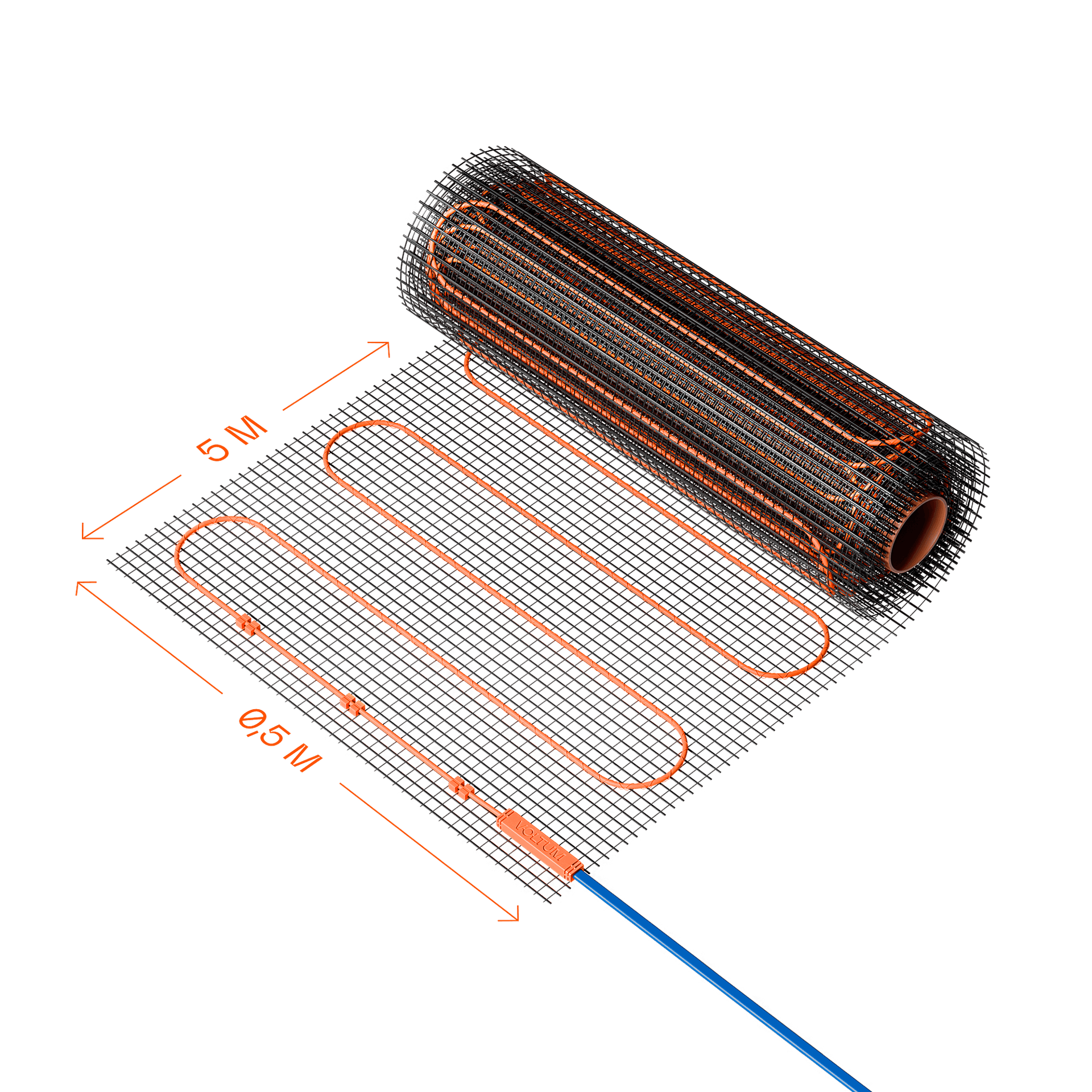Теплый пол Voltum Т200 VLT01-200-2.5