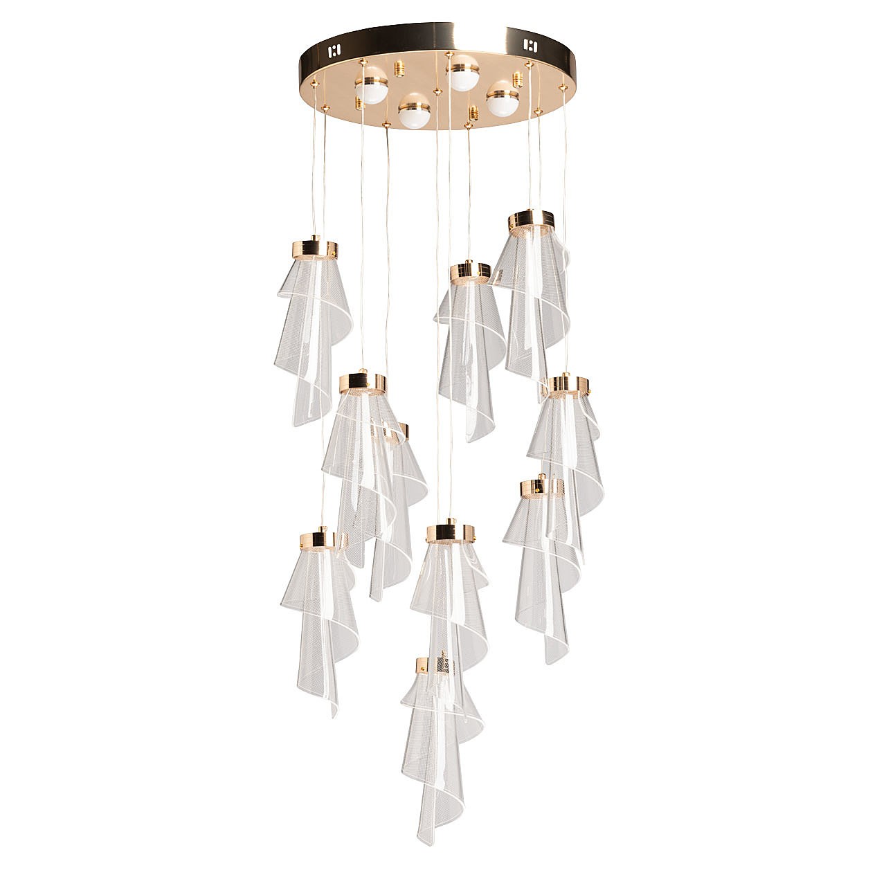 Подвесная люстра De Markt Конти 488013110