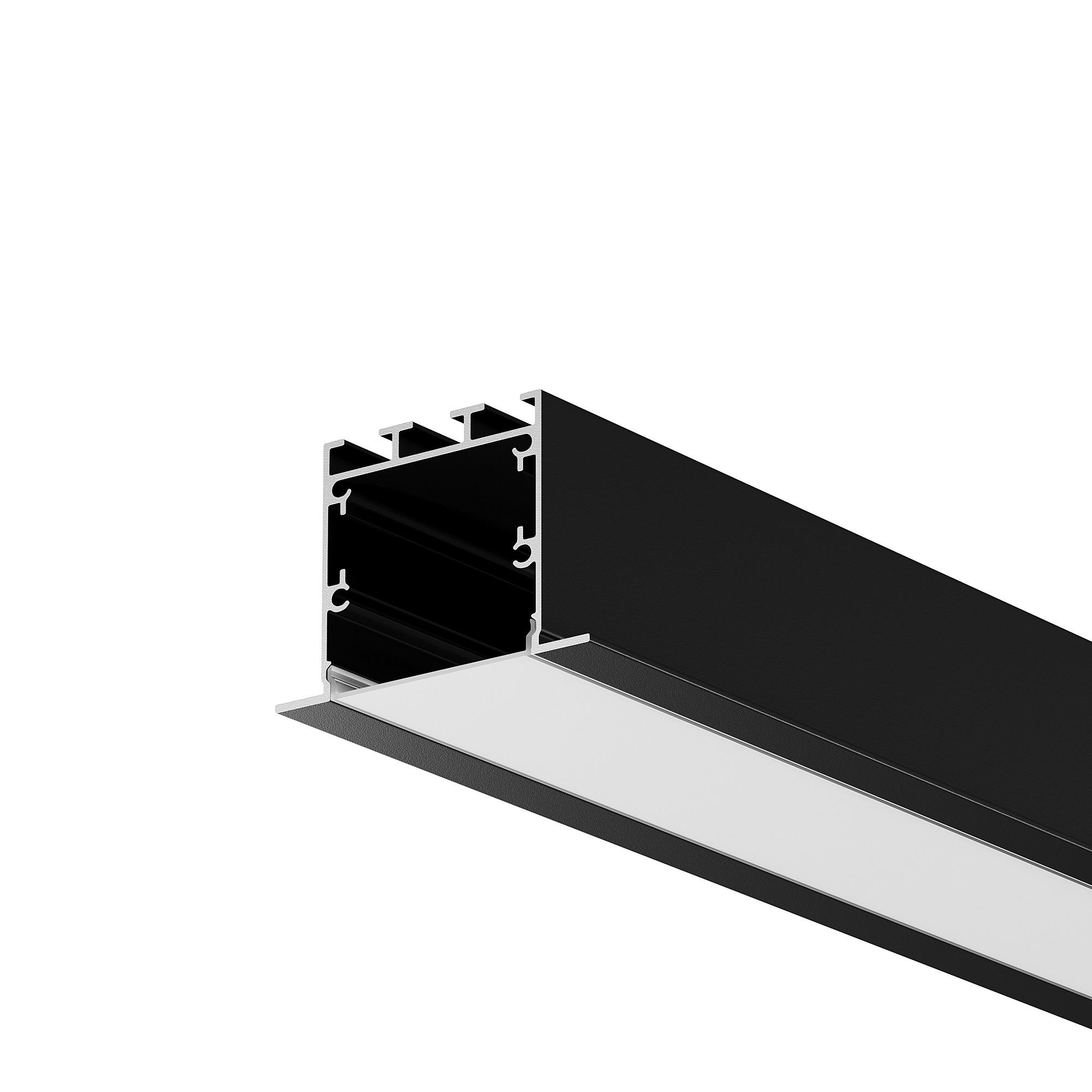 Профиль Maytoni Встраиваемый с накладным фланцем профиль 632012