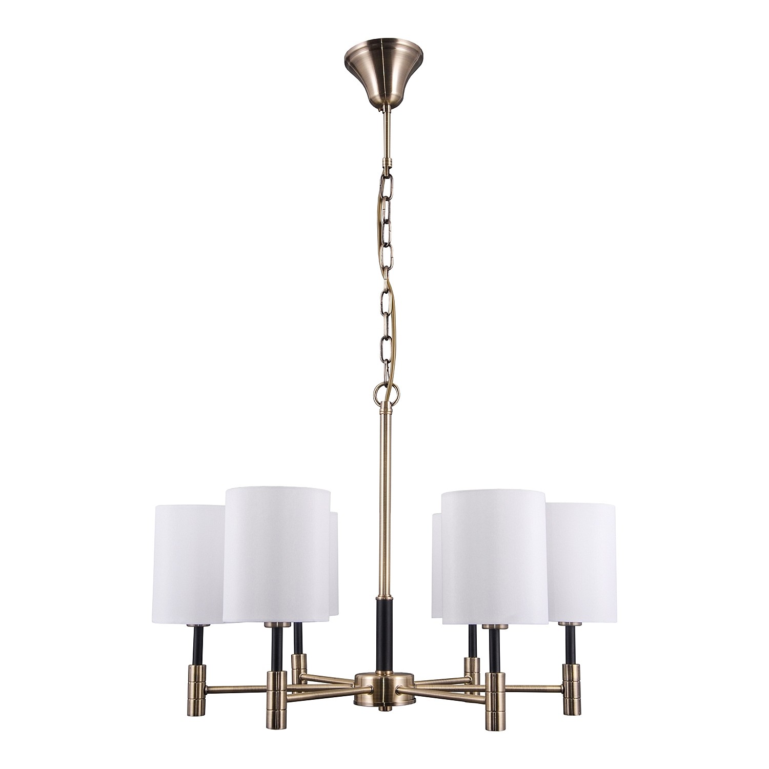 Подвесная люстра Gerhort G11039 G11039/6AB+MBK WT