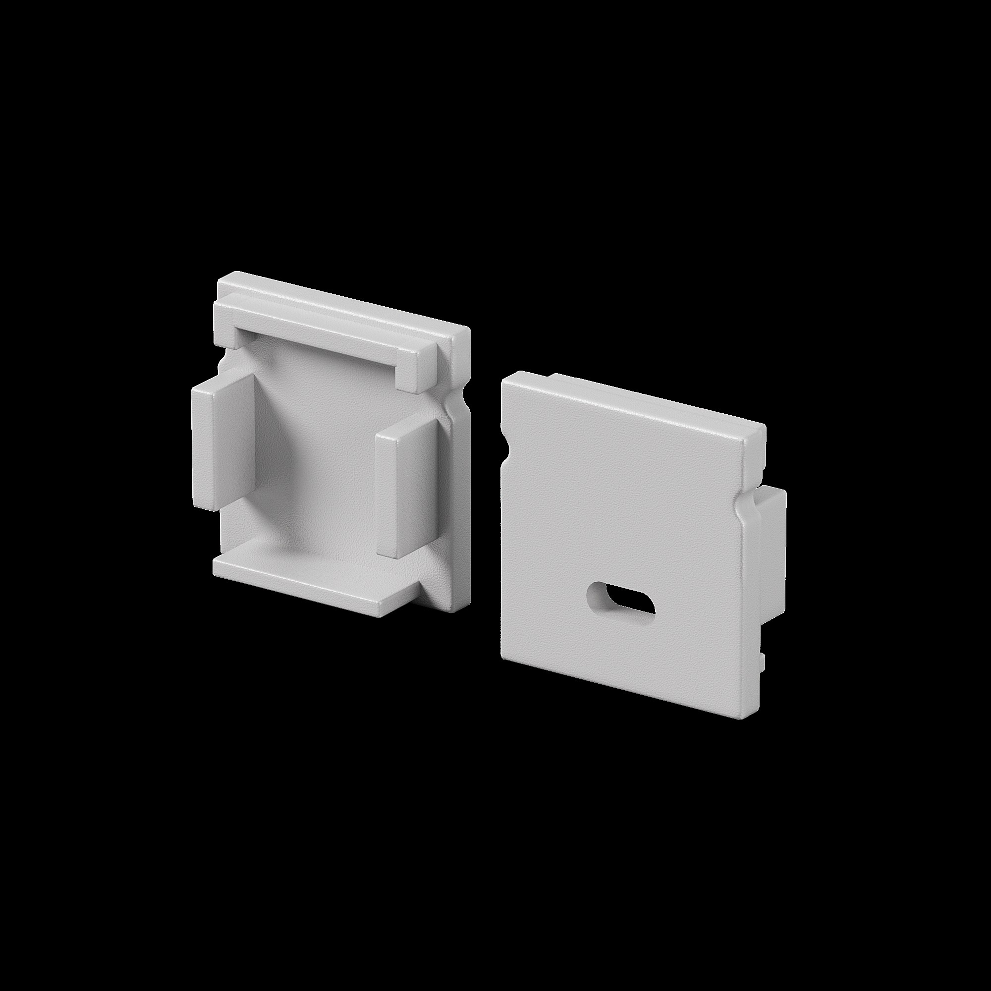 Комплект заглушек (для профиля 20х20) 2 шт., Maytoni Накладной профиль 642072