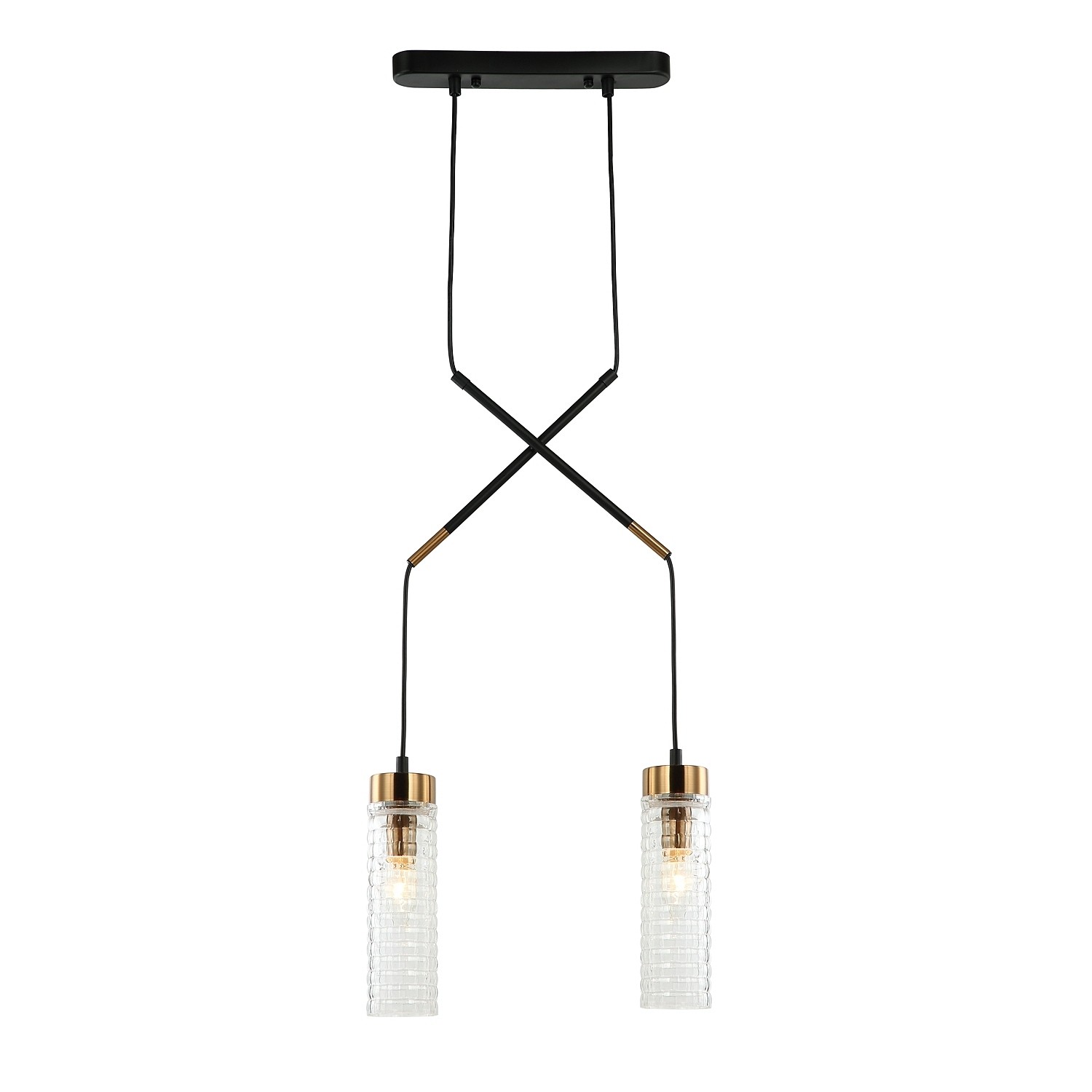 Светильник подвесной Gerhort G51213 G51213/2BK+AB CL