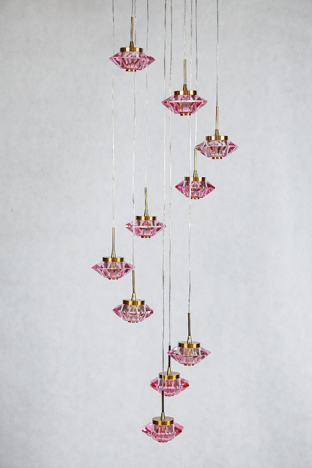 Люстра каскадная Gerhort G52140 G52140/10BRS PK