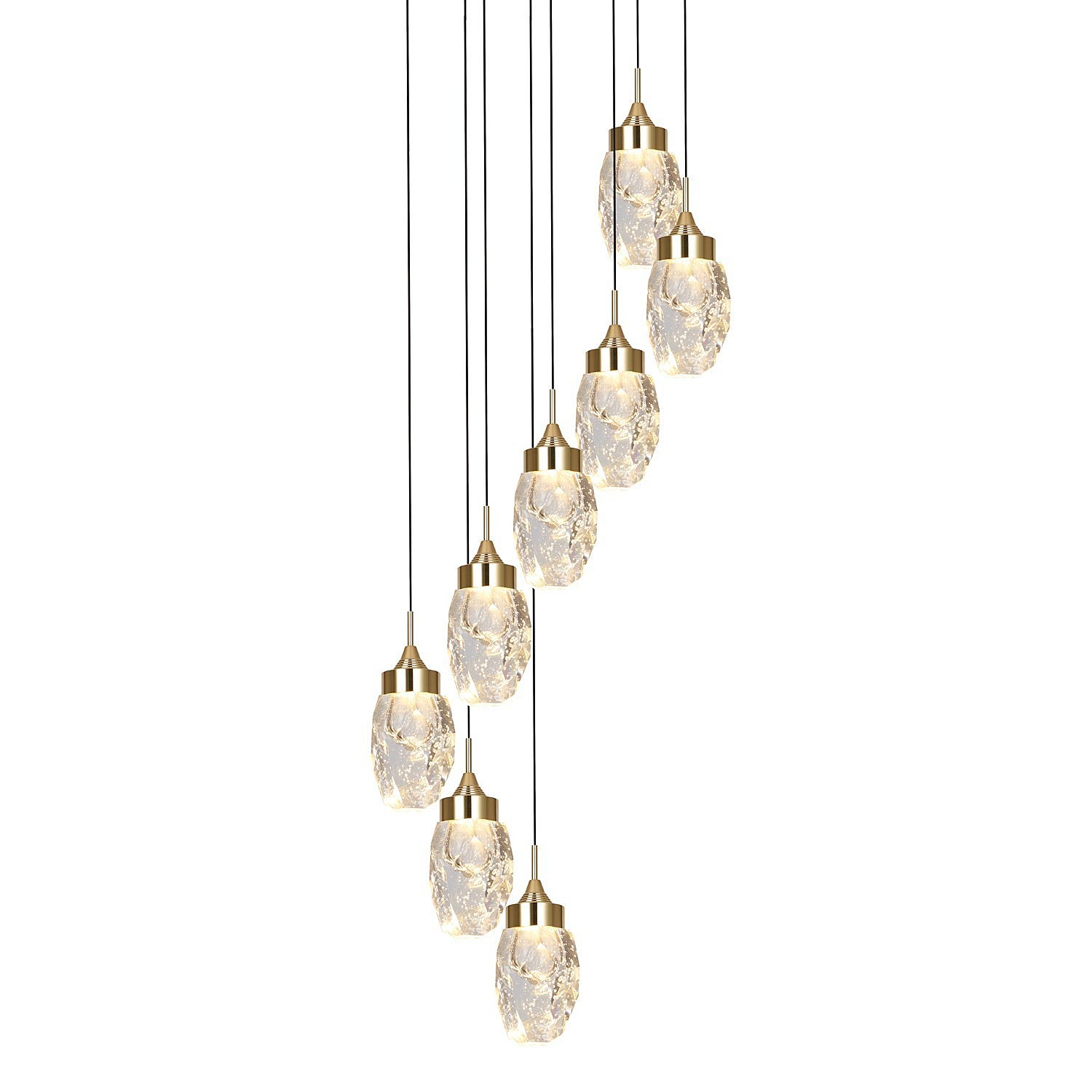 Люстра каскадная Gerhort G61361 G61361/9GD CL