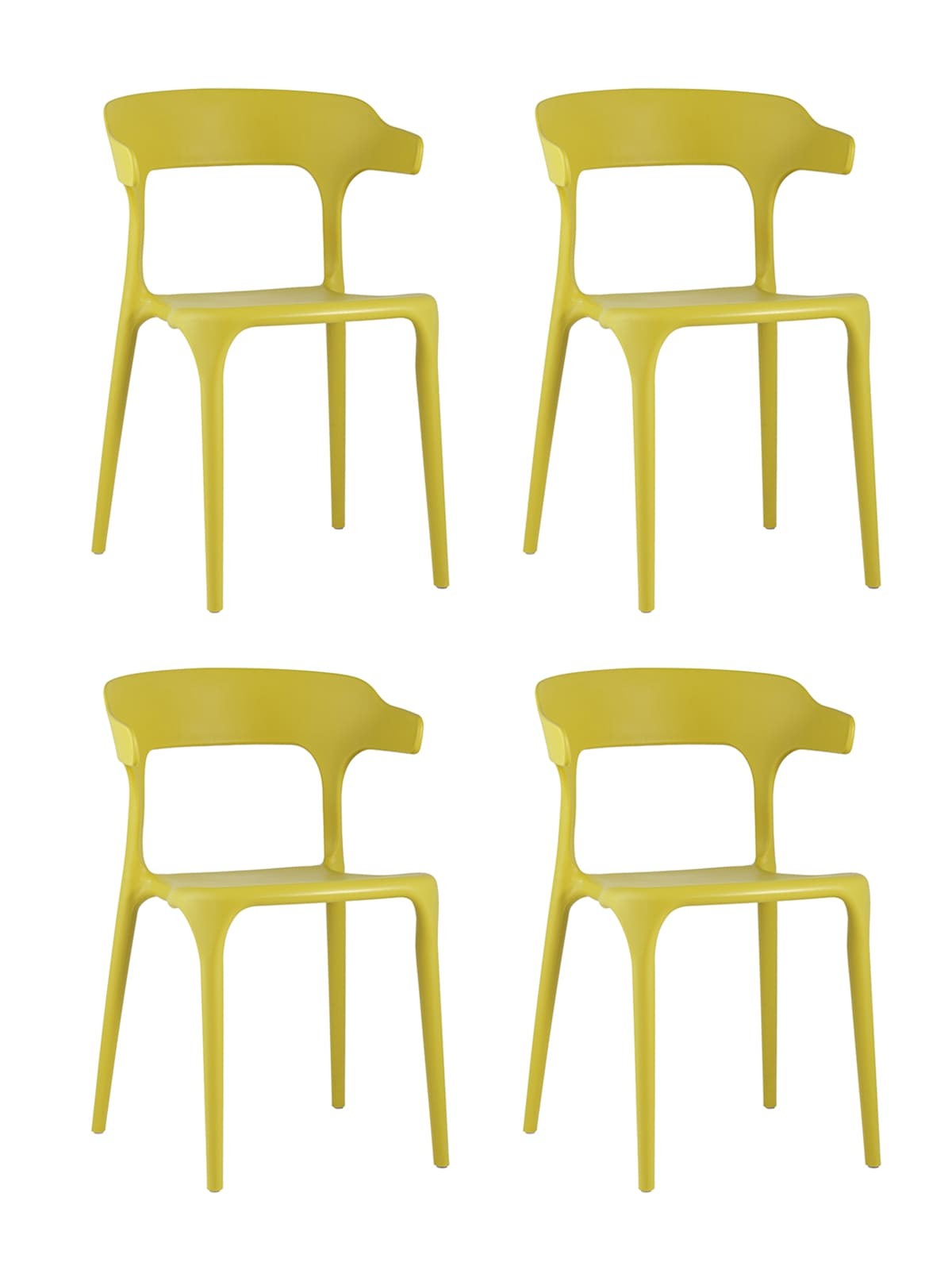 Комплект стульев Stool Group Neo SL-7082 yellow 90208 X4