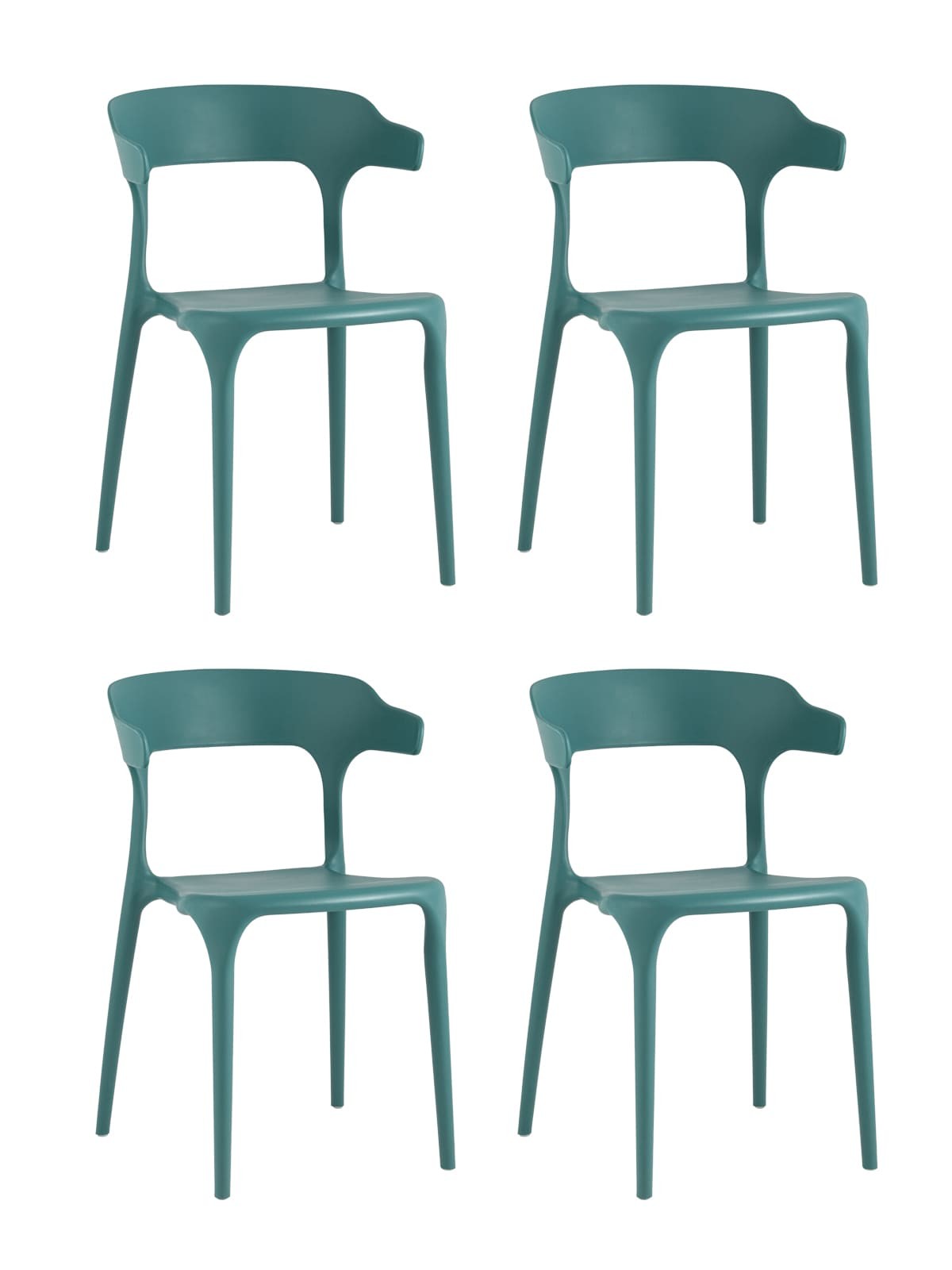 Комплект стульев Stool Group Neo SL-7082 dark blue 66014 X4