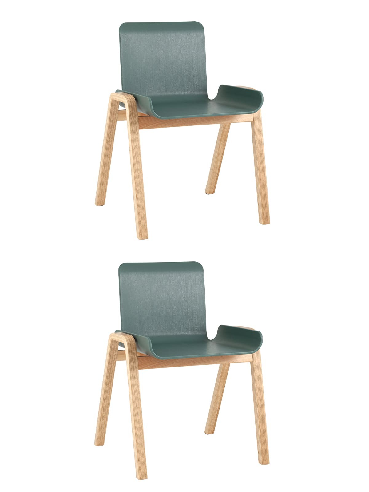 Комплект стульев Stool Group Harbour XH-8617 green X2