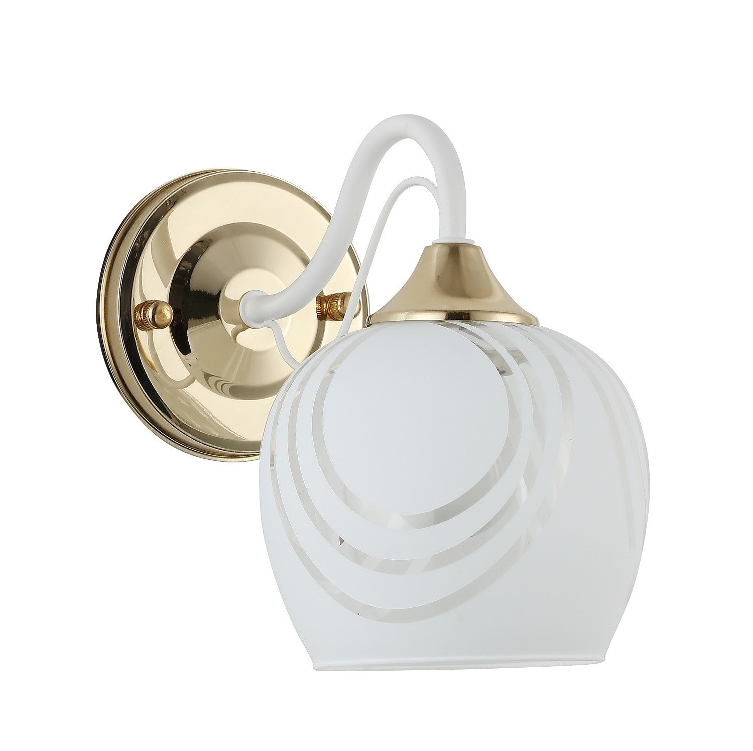 Настенное бра ЭкономСвет 10067 10067/1wFGD+WT WT