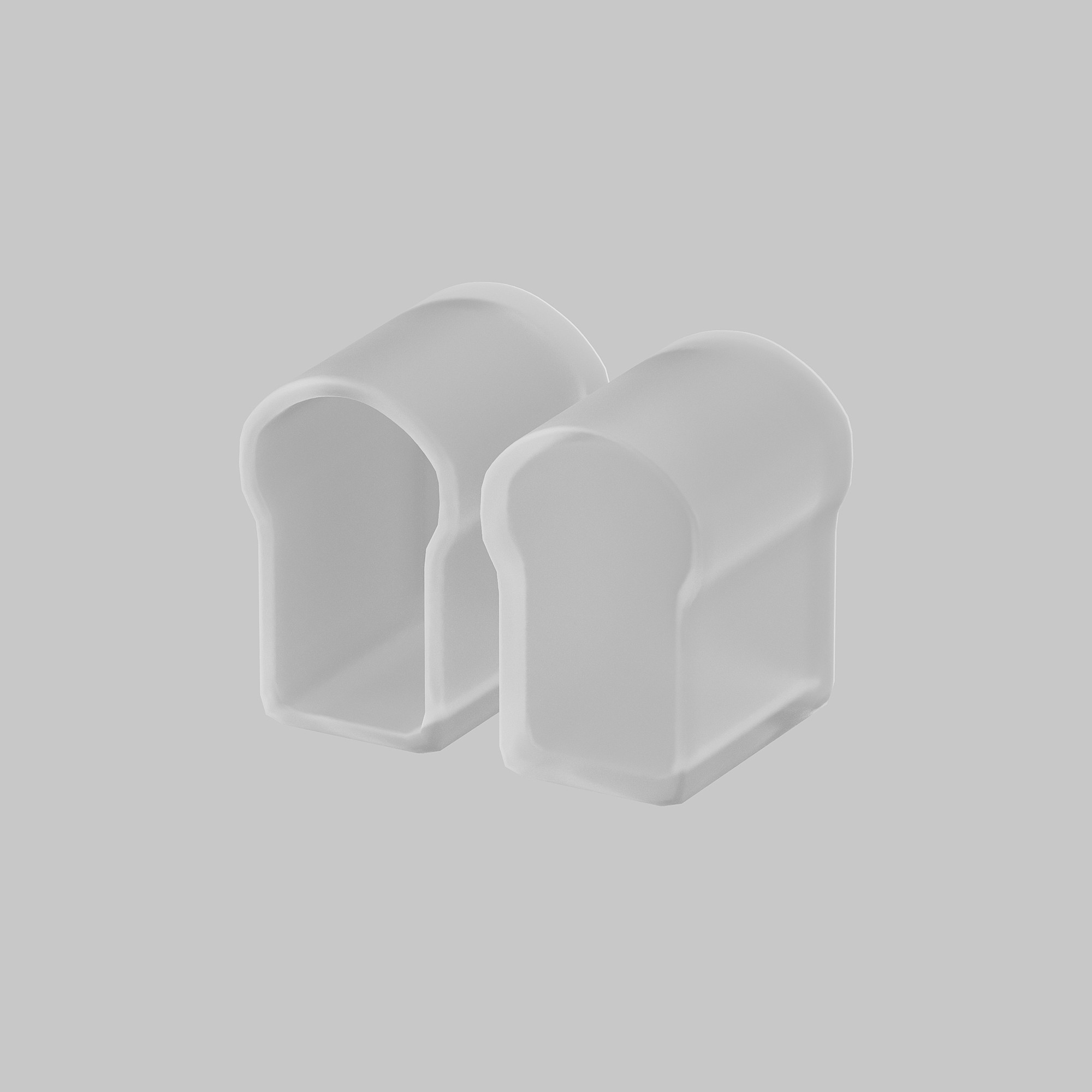 Заглушки для гибкого неона AC220V 25x13 мм 10 шт. Maytoni Гибкий неон 220В 201239