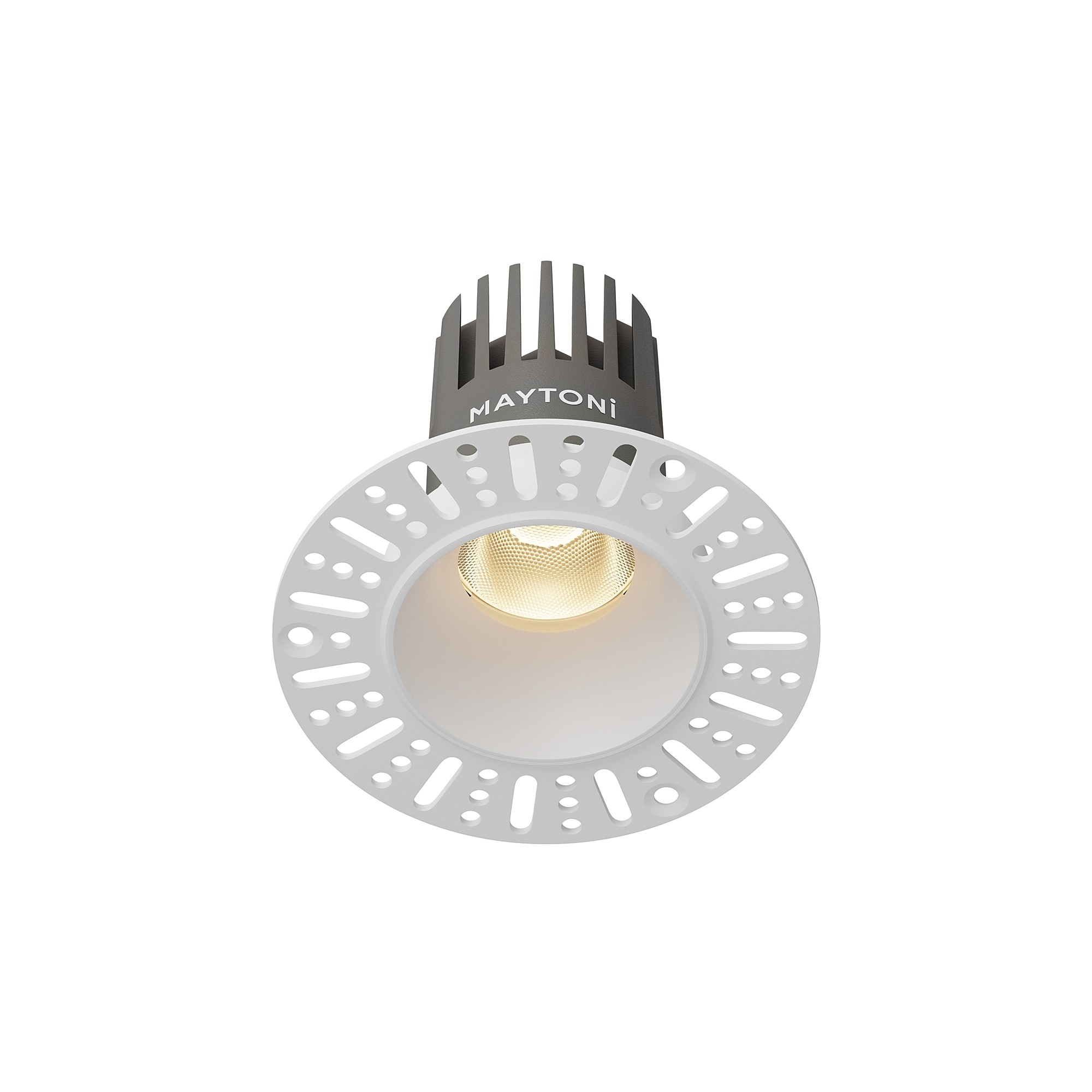 Встраиваемый светильник Maytoni Dip DL124-10W-3K-TRS-W