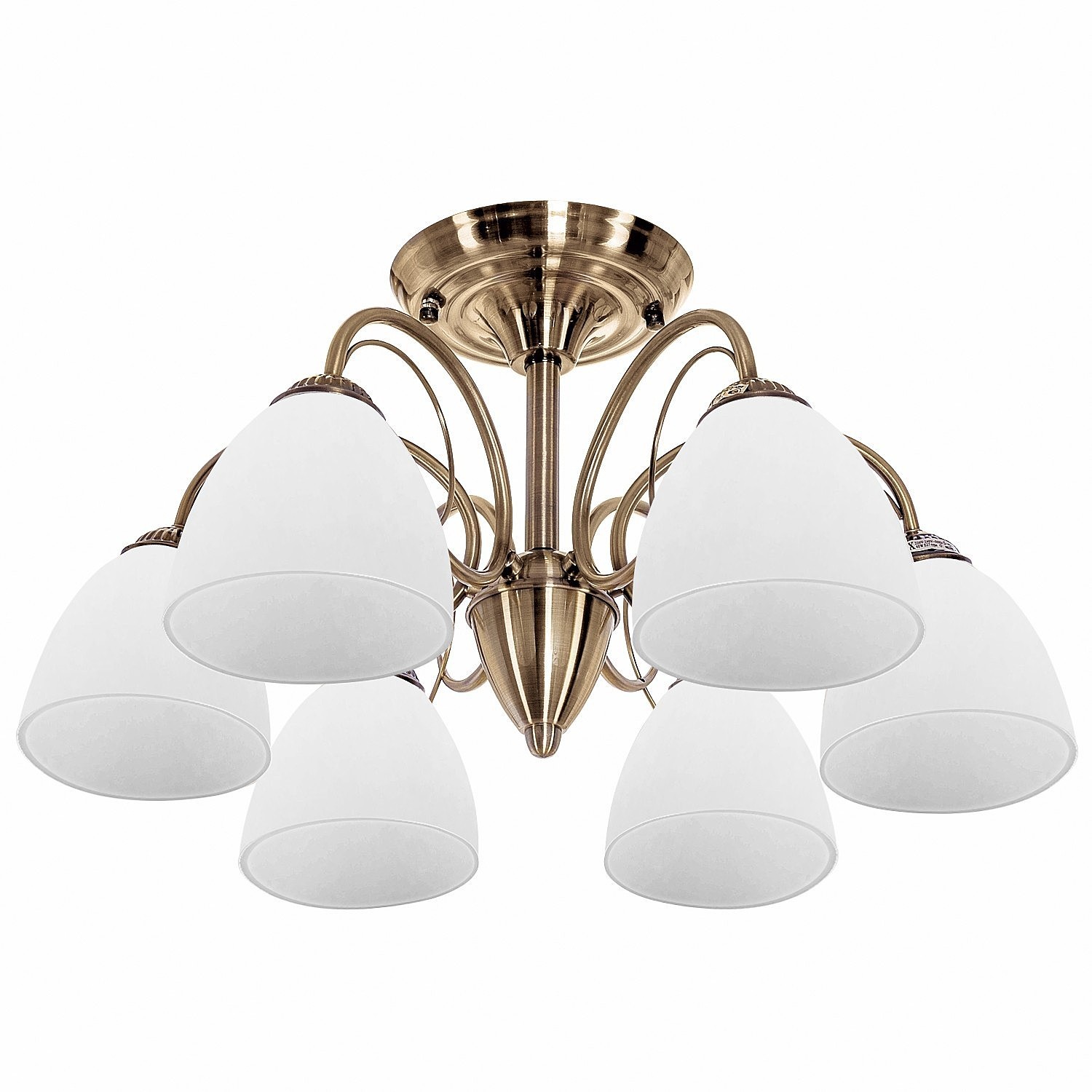 Потолочная люстра ЭкономСвет 2618 2618/6AB WT