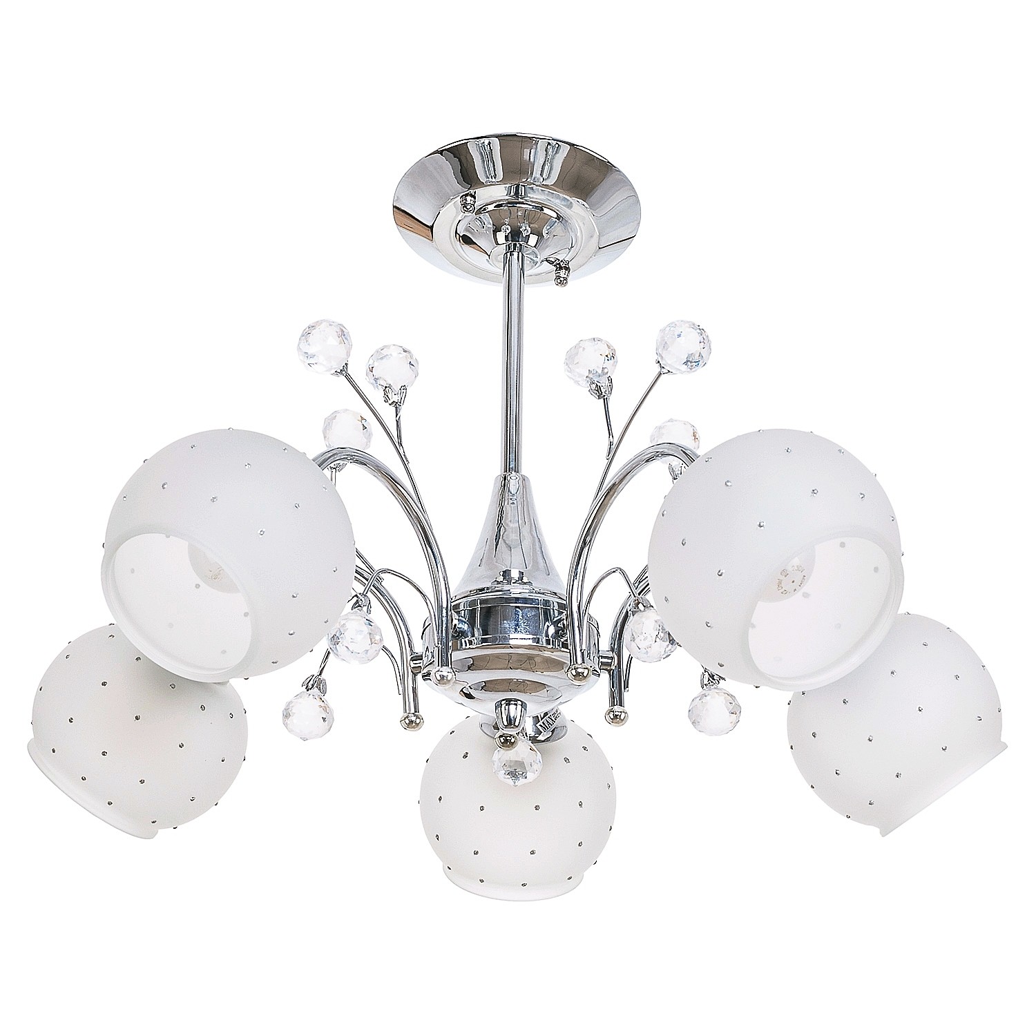 Потолочная люстра ЭкономСвет 3481 3481/5CR WT