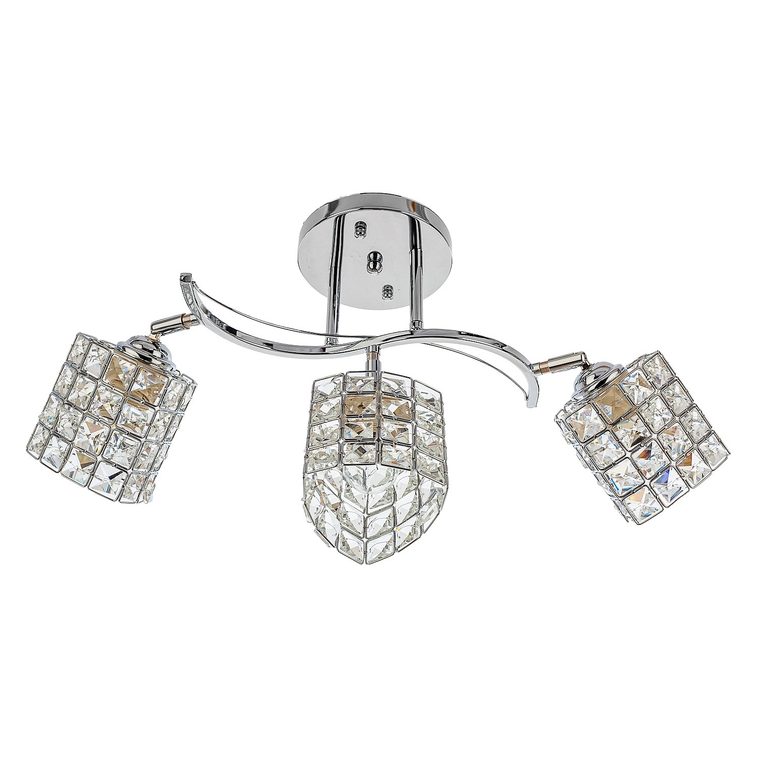 Потолочная люстра ЭкономСвет 50530 50530/3CR WT