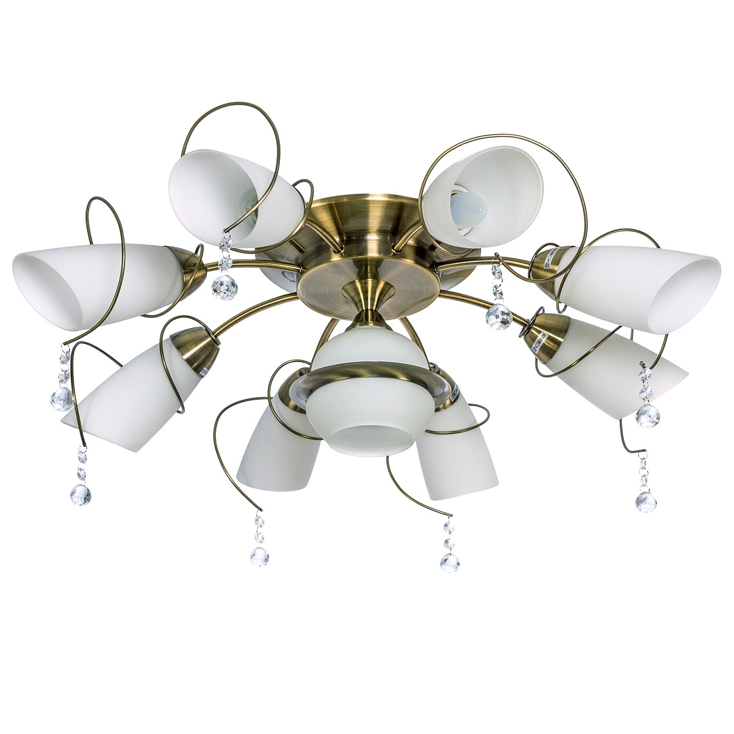 Потолочная люстра ЭкономСвет 9062 9062/8+1AB MK