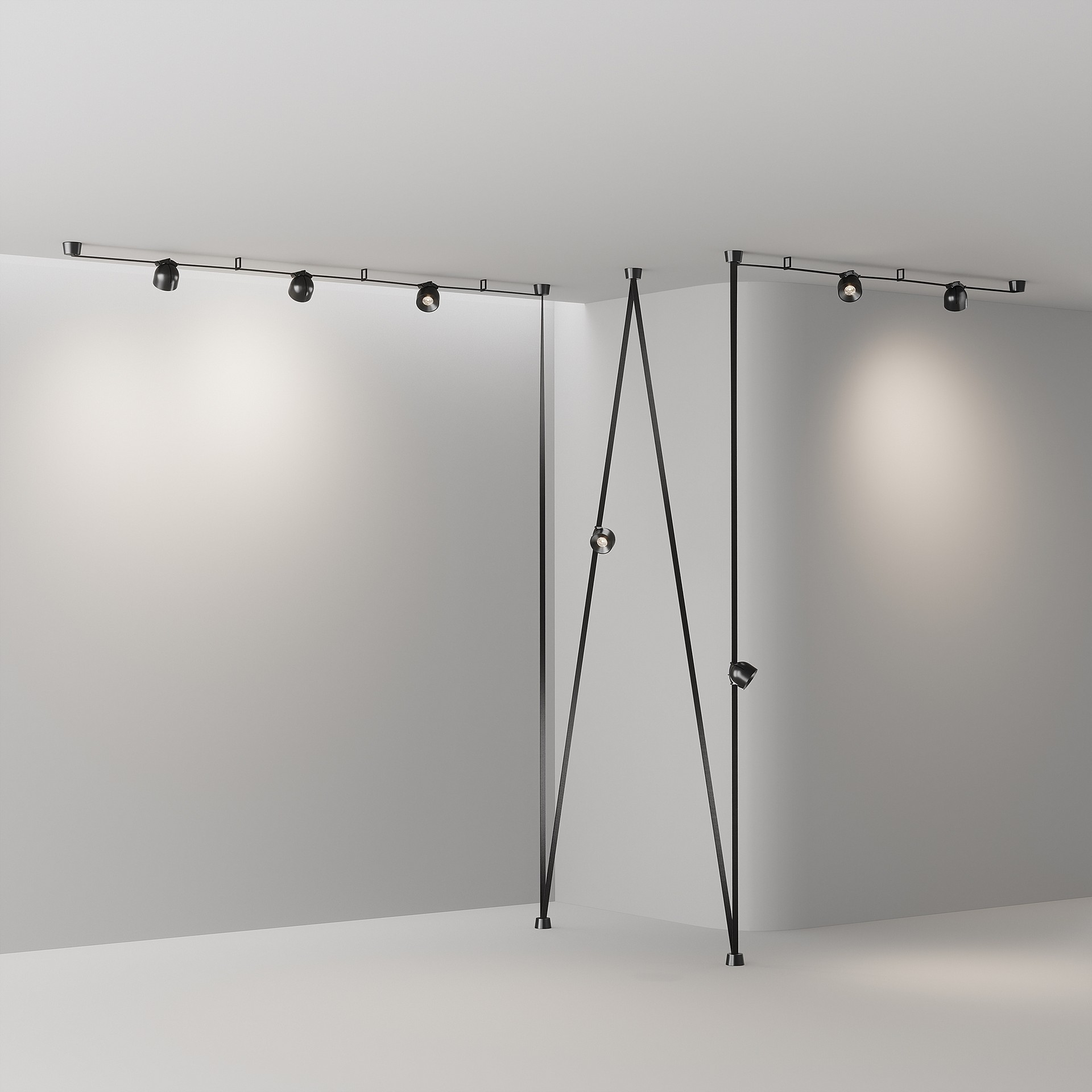 Комплект текстильной подвесной системы Parity Maytoni Готовые конструкции TFC-Par-CF04-GR