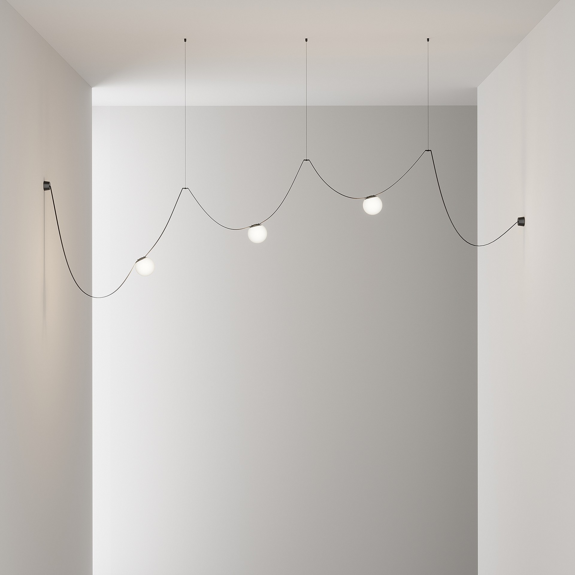 Комплект текстильной подвесной системы Parity Maytoni Готовые конструкции TFC-Par-H07-GR