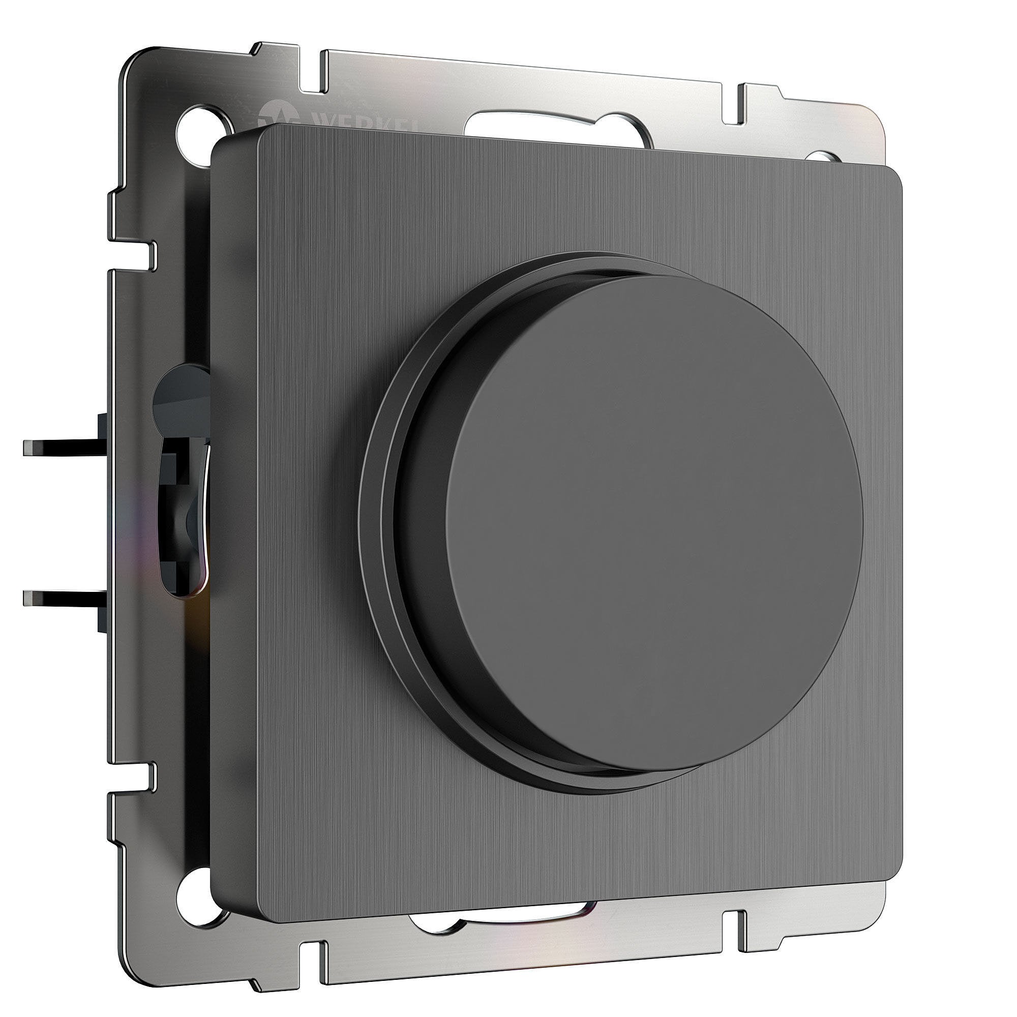 Диммер Werkel Встраиваемые механизмы графит рифленый W1142004/ Диммер N (графит рифленый)