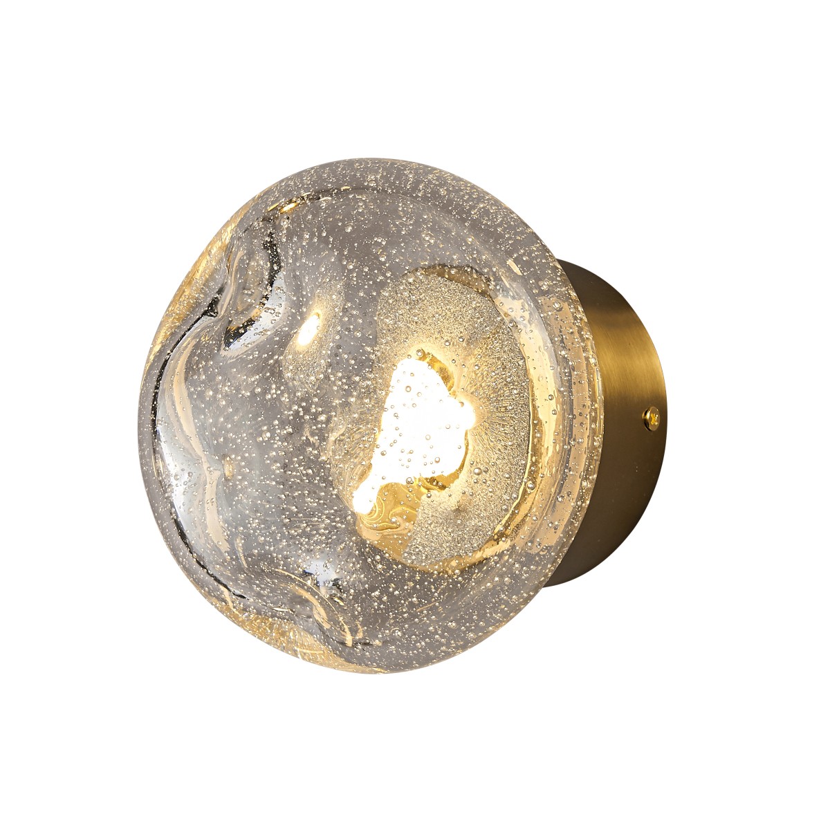 Настенный светильник Delight Collection Wall lamp OB2512 gold/smoky