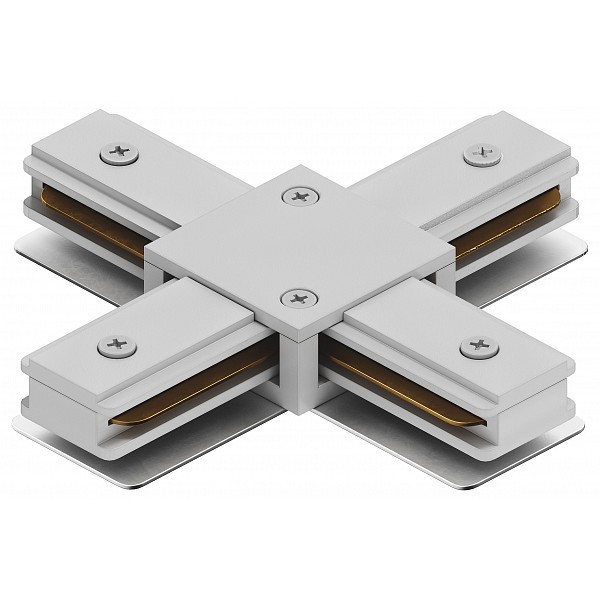 Коннектор X-образный для накладного шинопровода Hesby Lighting Skylite HSBL_0032
