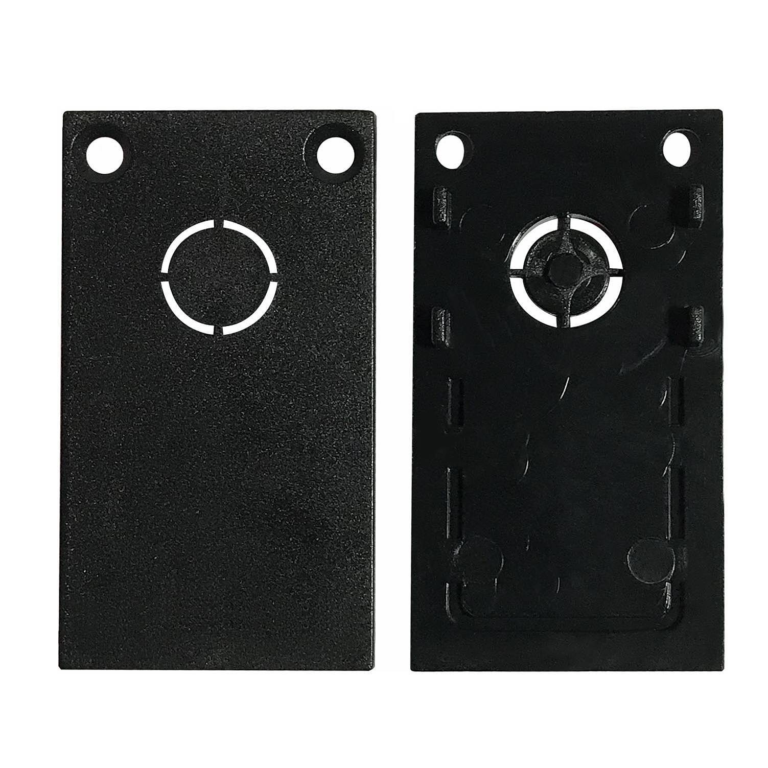 Комплект заглушек торц. для встр.магн.шинопровода iLEDEX TECHNICAL VISION48/22 END CAP 4822-026-BK (2 шт)