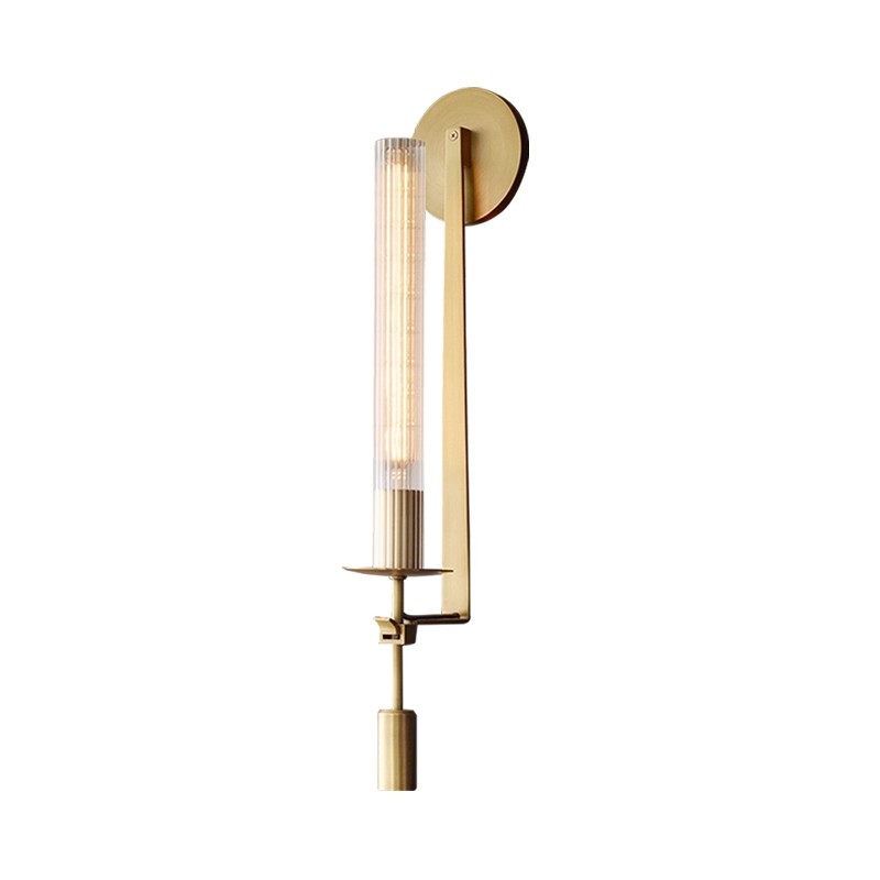Настенное бра Delight Collection Wall lamp MT8615-1W antique brass