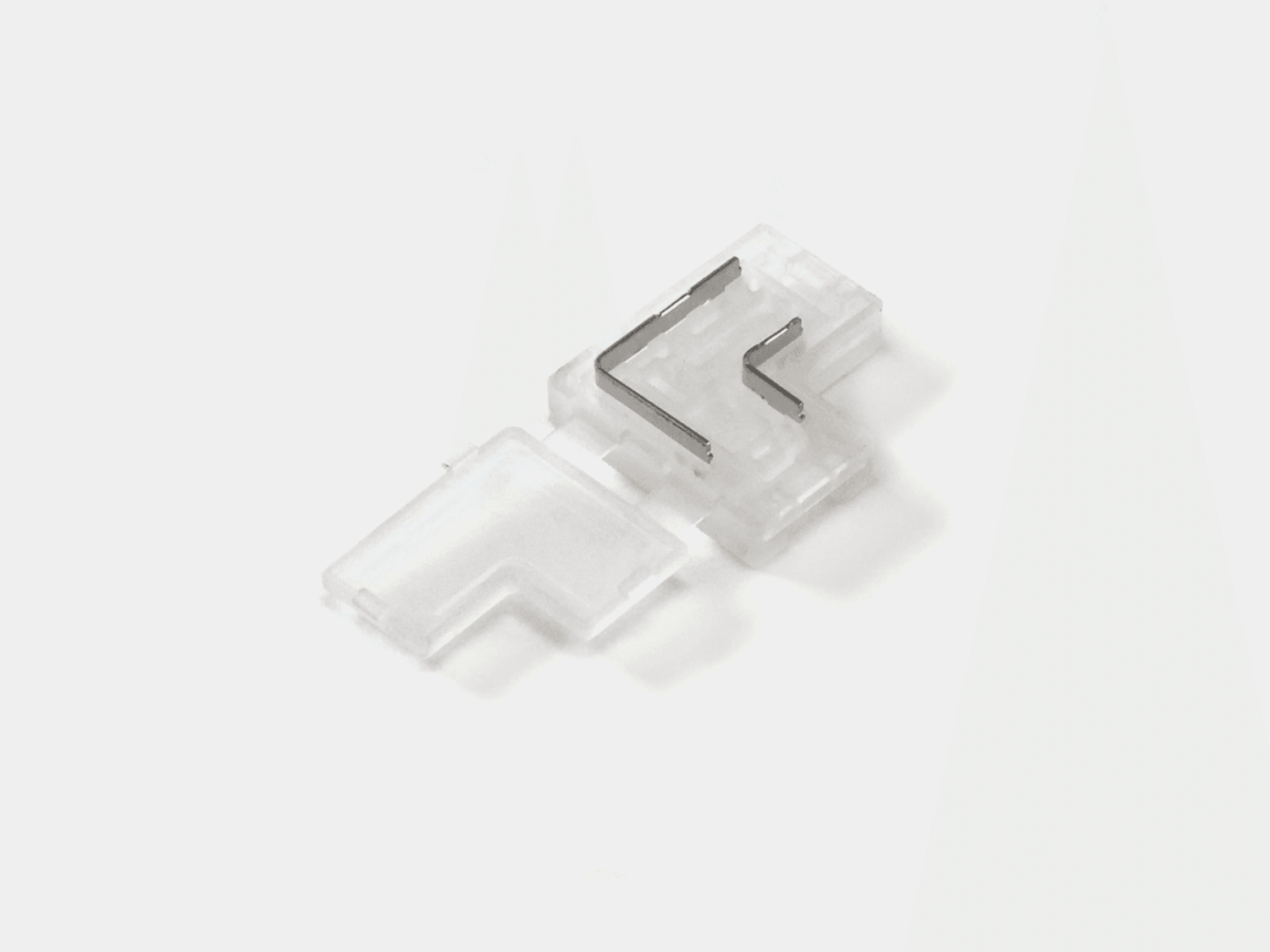 Пластиковый T-коннектор для светодиодной ленты 8мм SWG Standard Коннекторы CN-8MM-2P-T-SC-H