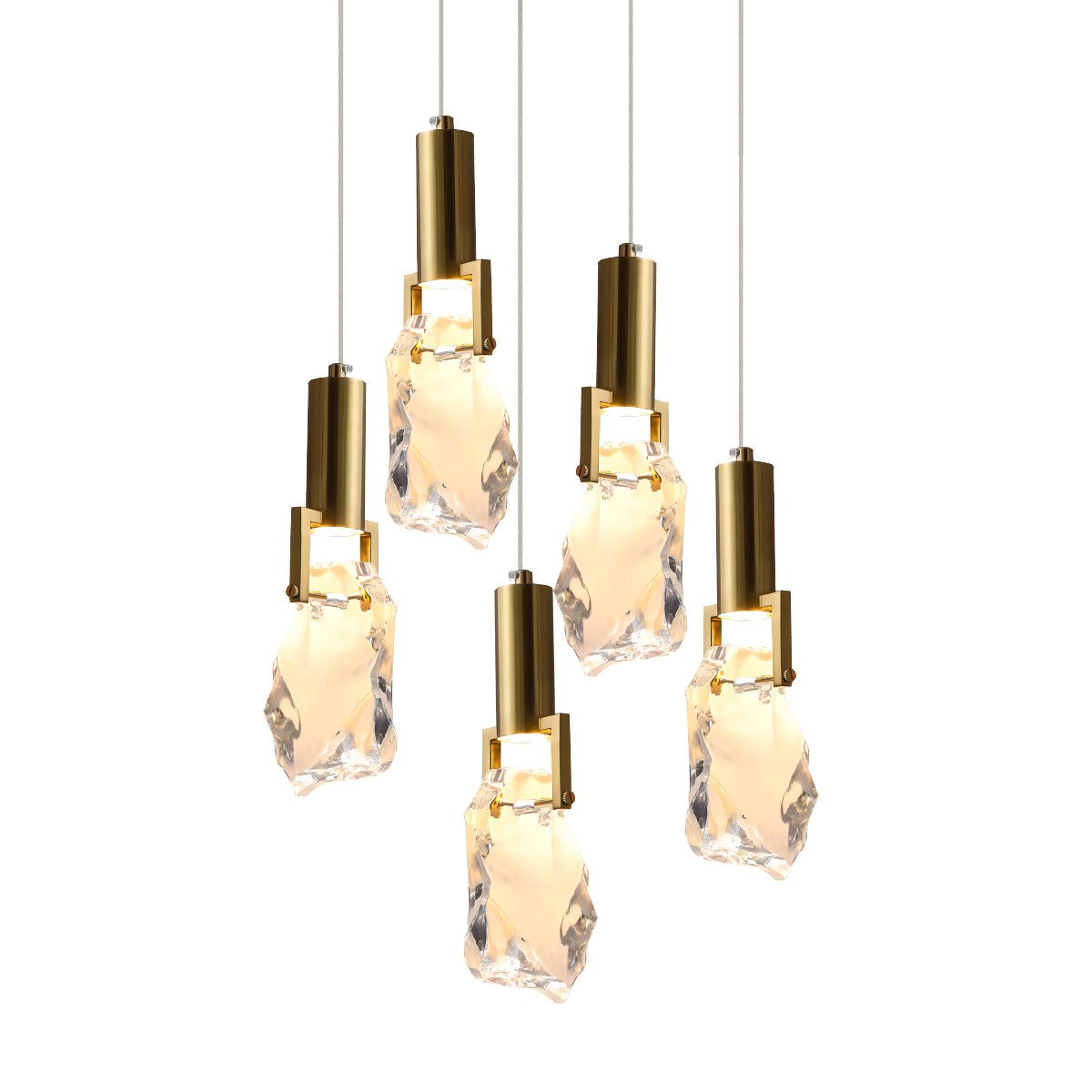 Светильник подвесной Delight Collection OWD500 OWD500-5 gold