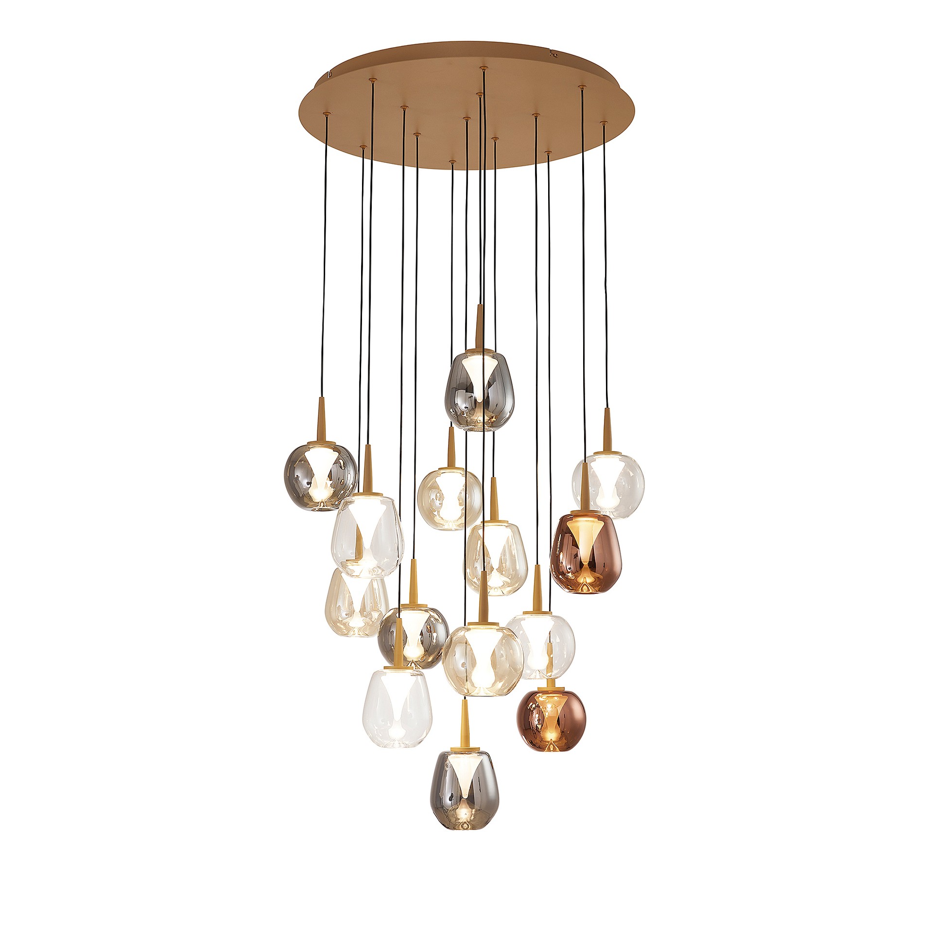 Подвесная люстра Mantra Andromeda 8935+14PL