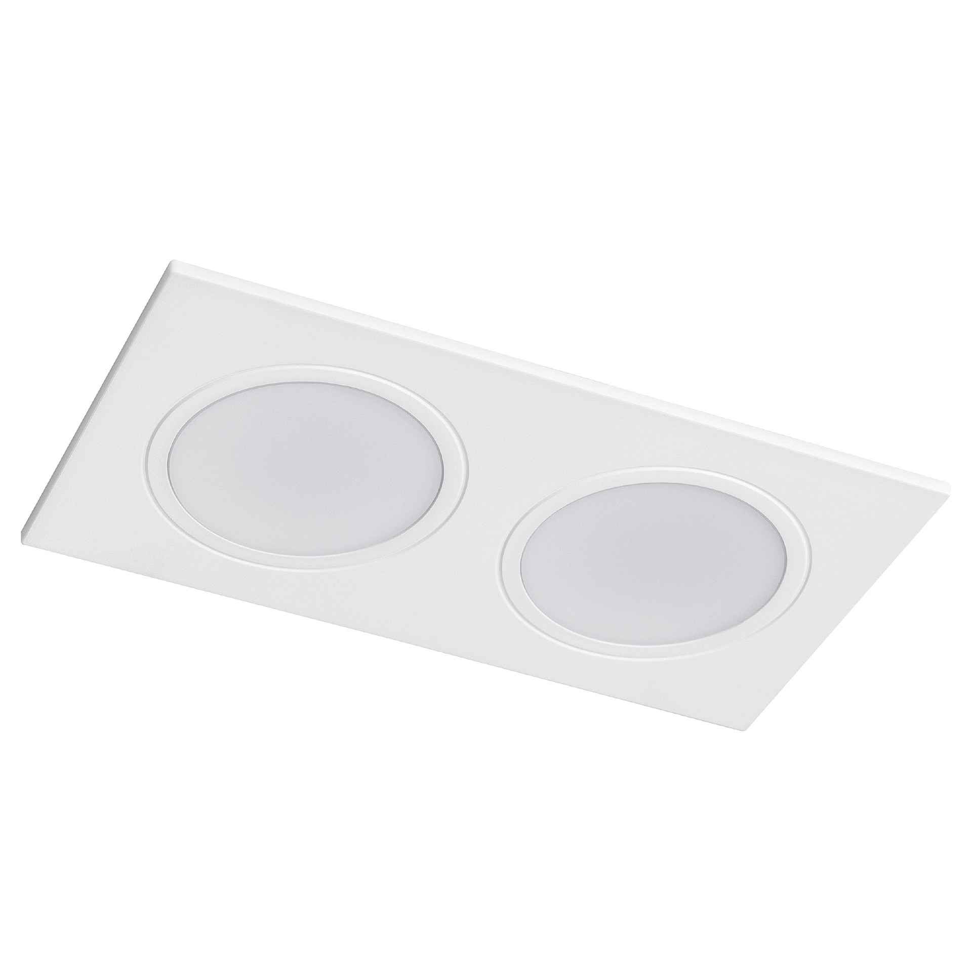 Рамка термостойкая (светильник) PVC д/крепления LED источника света в подвесном потолке Lightstar Piano 012826