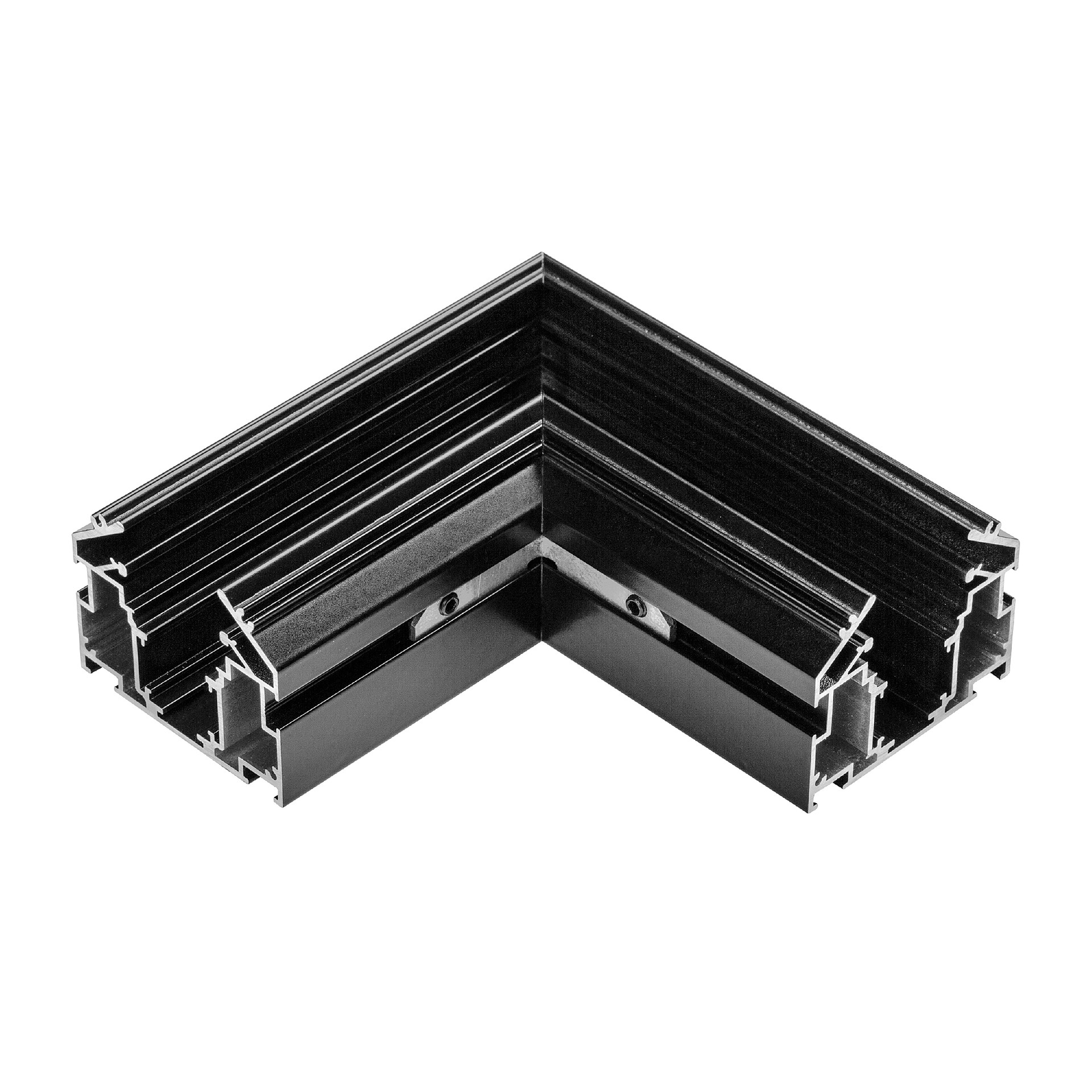 Соединитель для трека UNO под гарпун горизонтальный угловой Lightstar Uno Pro 509407