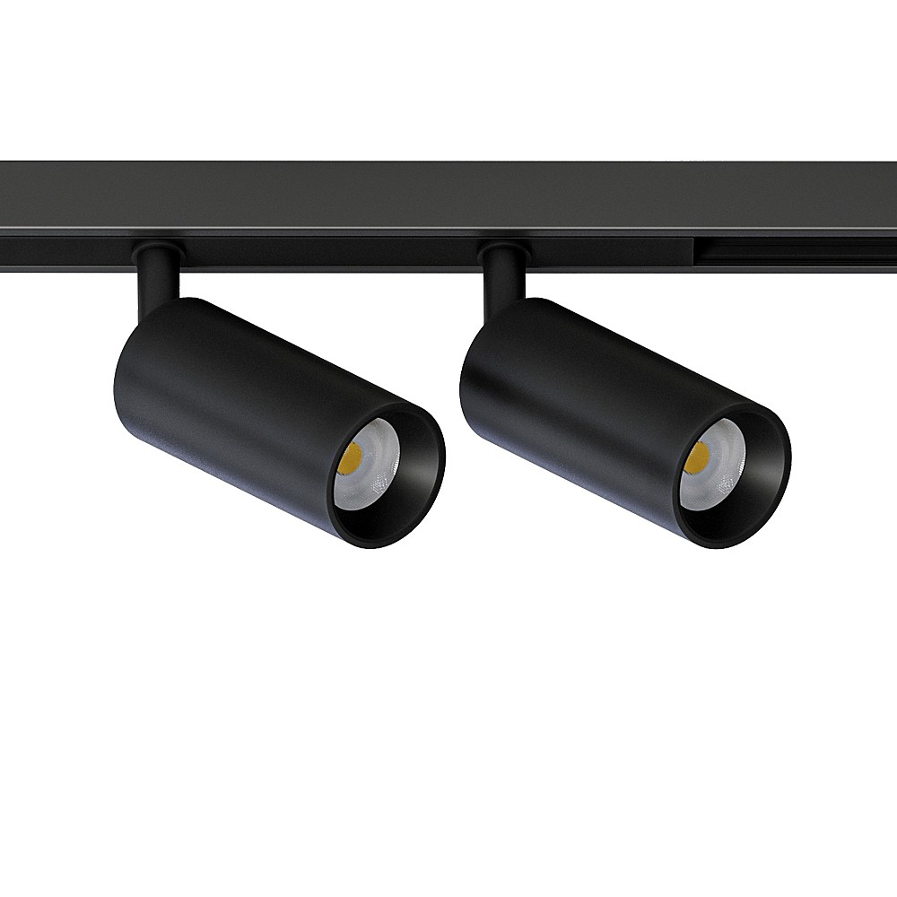 Трековый светильник Arte Lamp Optima A7280PL-2BK