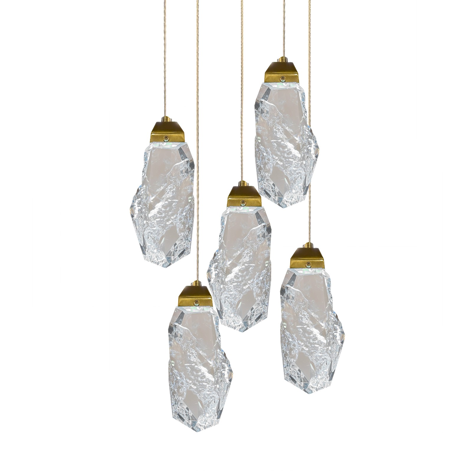 Светильник подвесной Delight Collection 111 111-5P gold