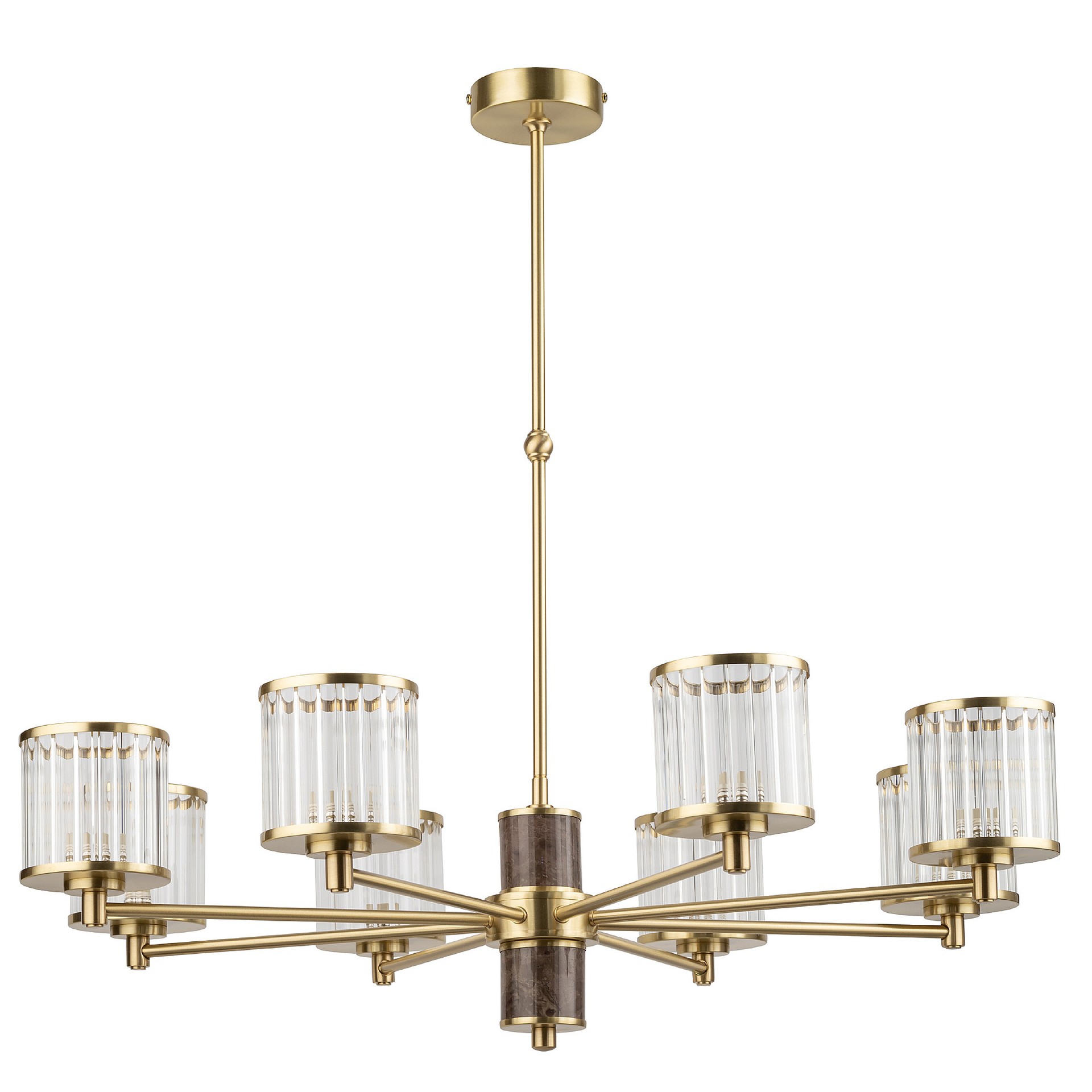 Люстра на штанге Kutek Como COM-ZW-8(ZM/4)T