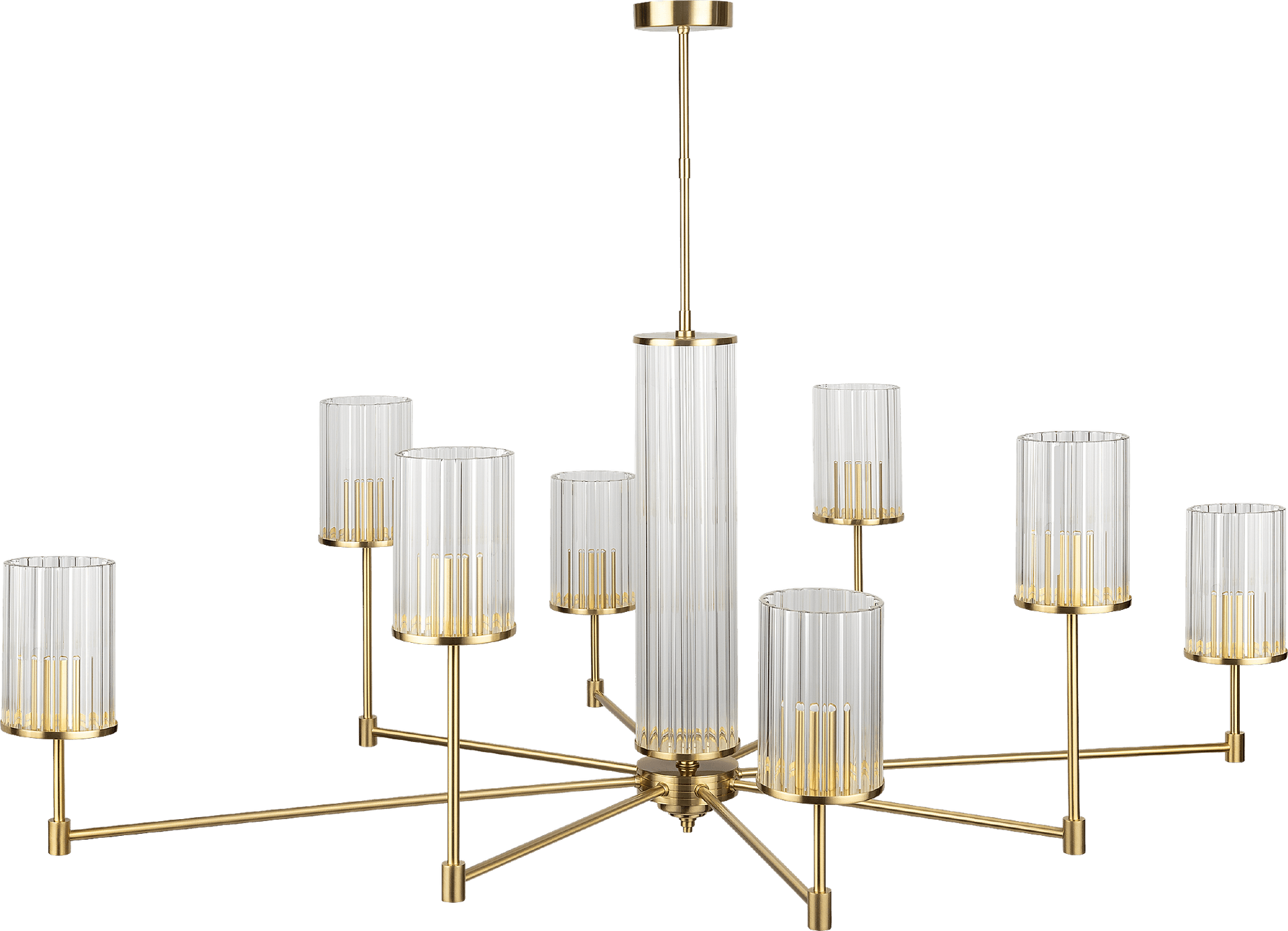 Люстра на штанге Kutek Empoli Ryfel EMP-ZWL-8(ZM)R