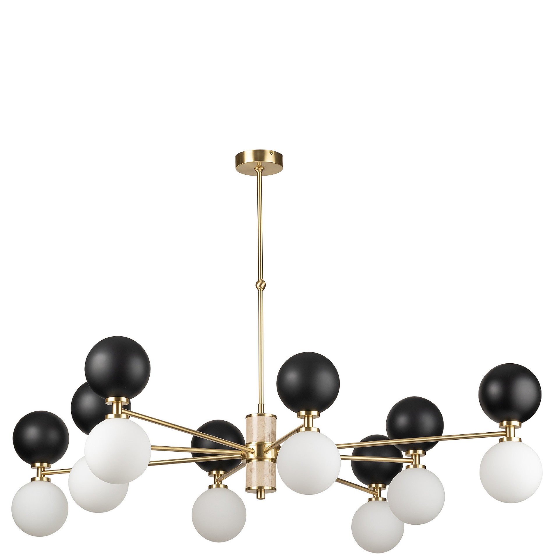 Люстра на штанге Kutek Fabriano FAB-ZW-8(ZM/6)CB