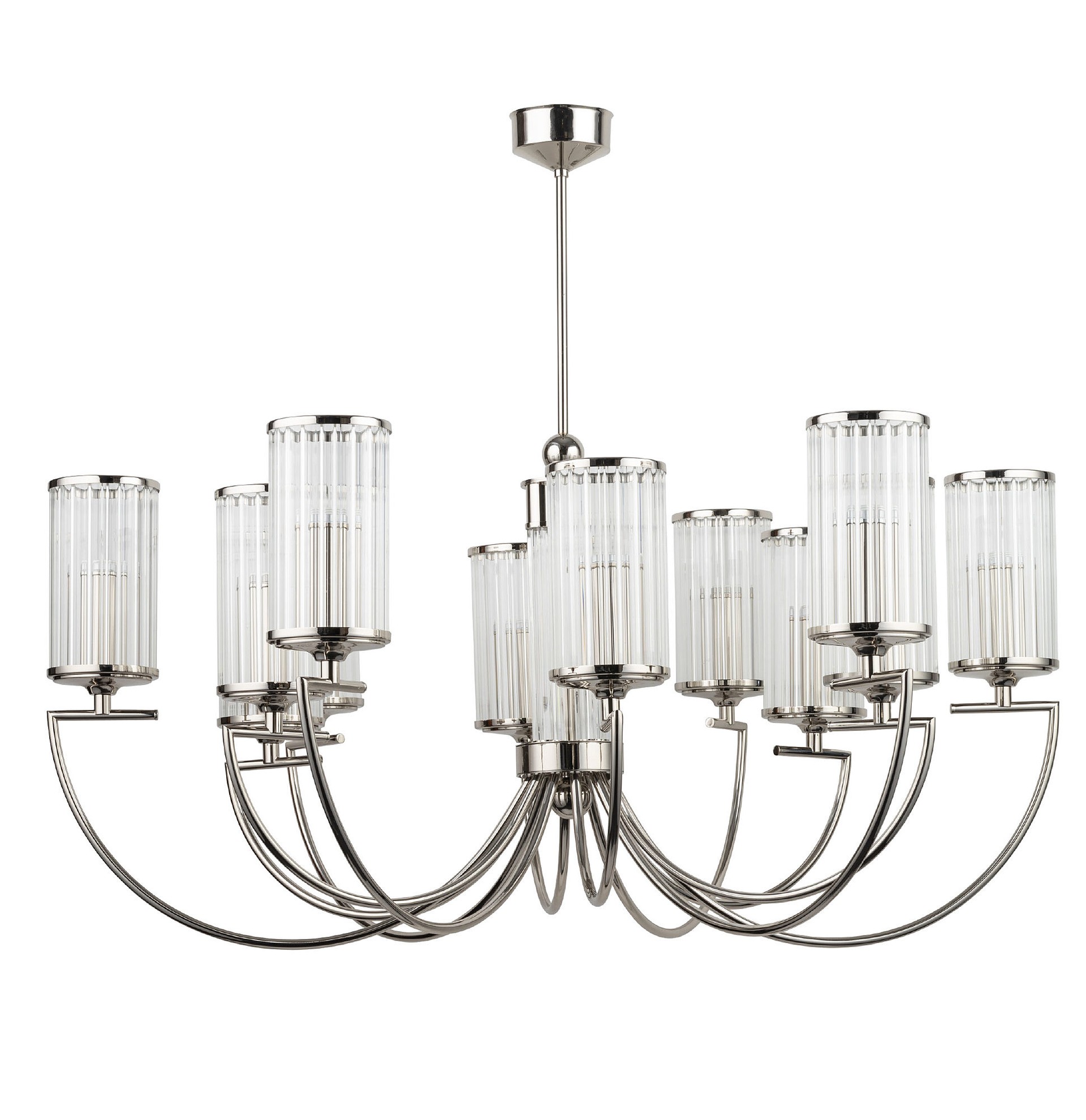 Потолочная люстра Kutek Lea Klosz LEA-ZW-12(BN)