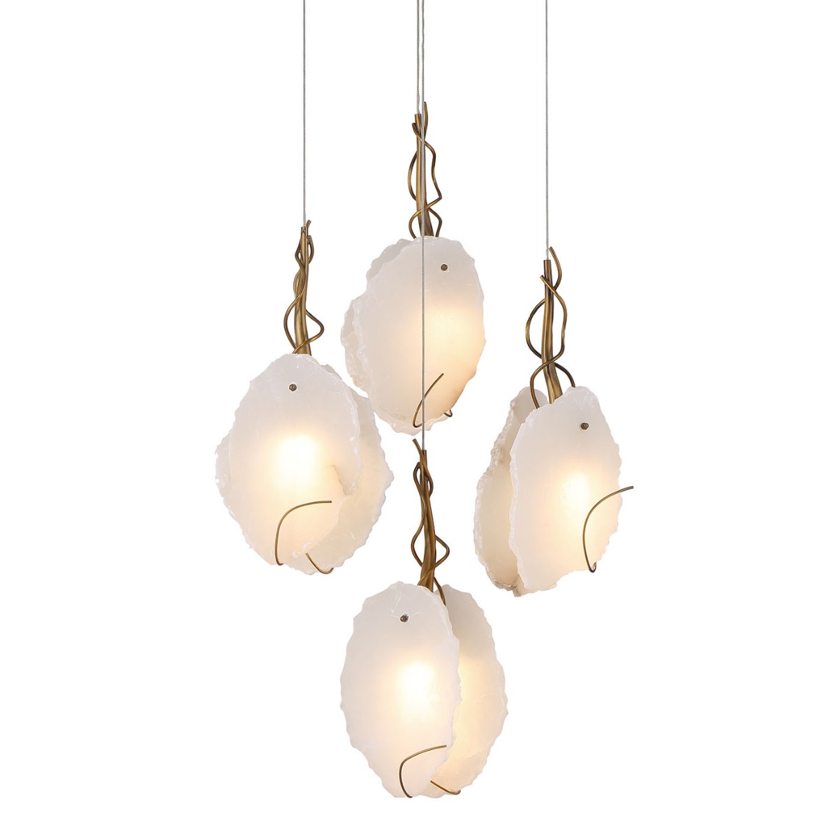 Светильник подвесной Delight Collection RP168421 RP168421-4 matt gold bronze