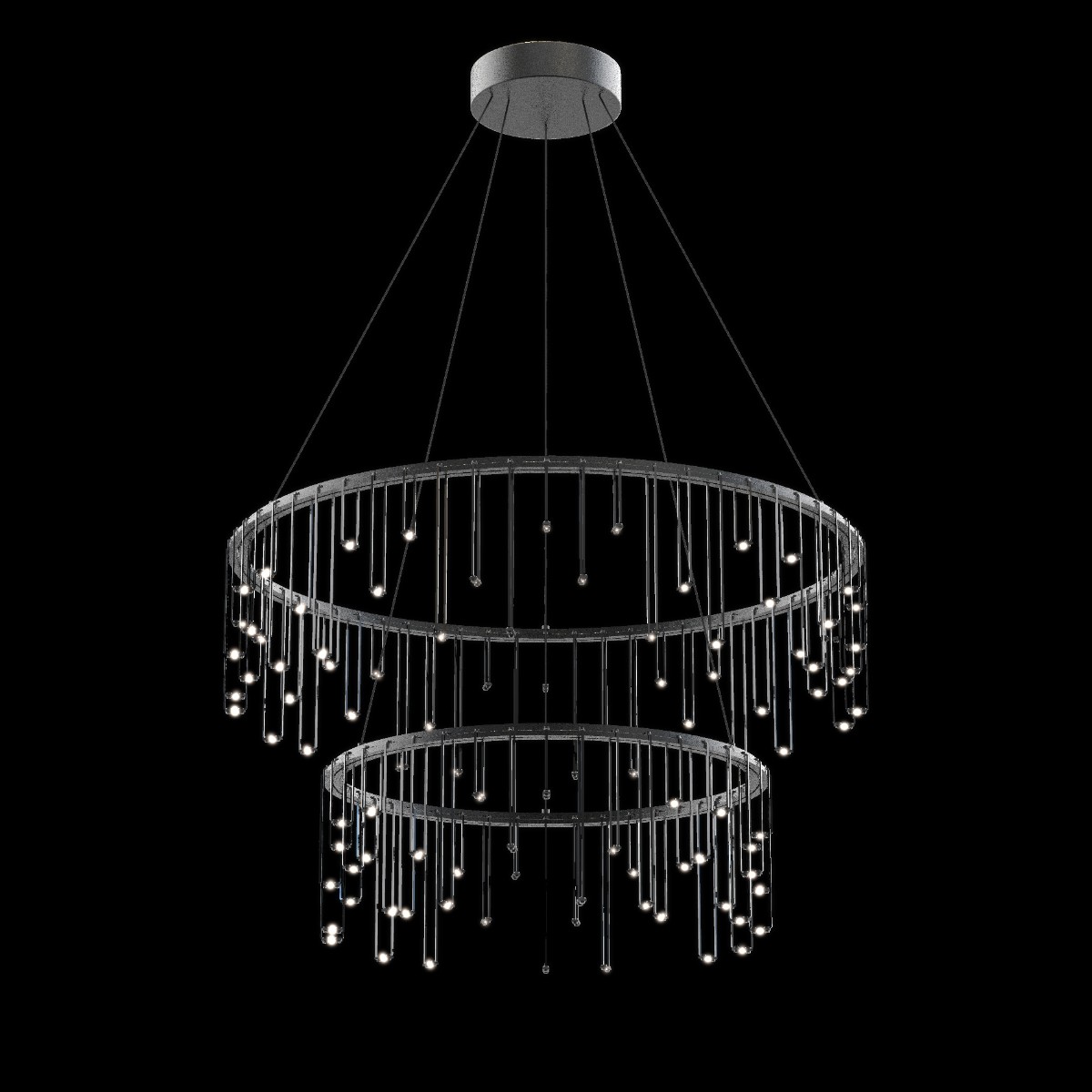 Подвесная люстра Delight Collection MD23001008 MD23001008-2A black