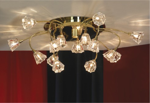 Потолочная люстра Lussole Caserta LSC-3013-15