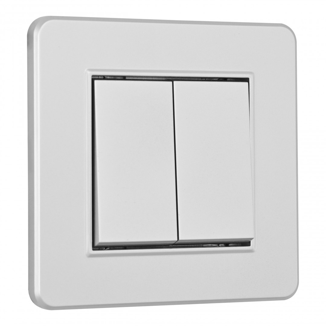 Выключатель Arte Milano Set16-1 SET16-1-30-2 silver