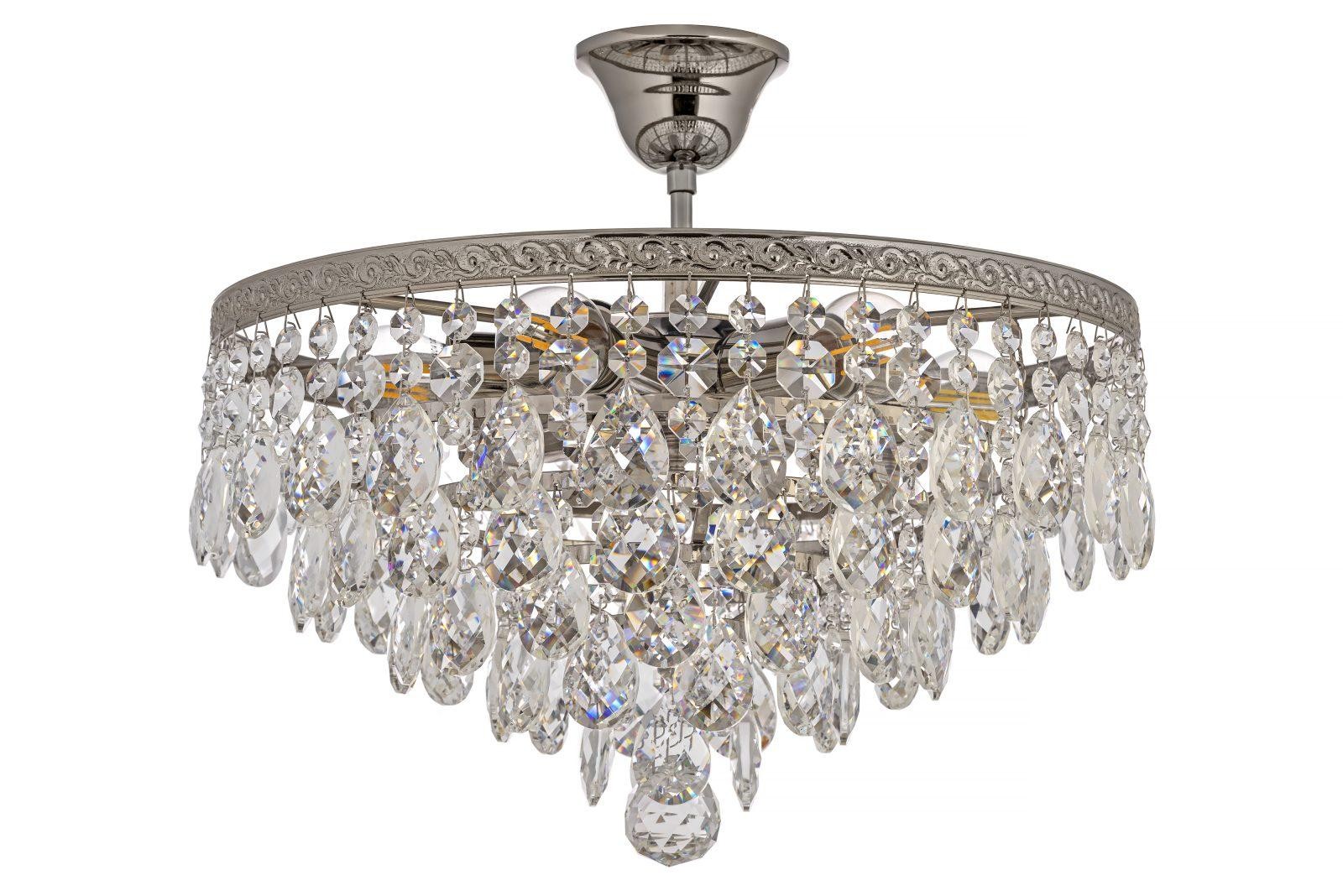 Потолочная люстра Arti Lampadari Castellana Nickel Castellana E 1.3.46.608 N