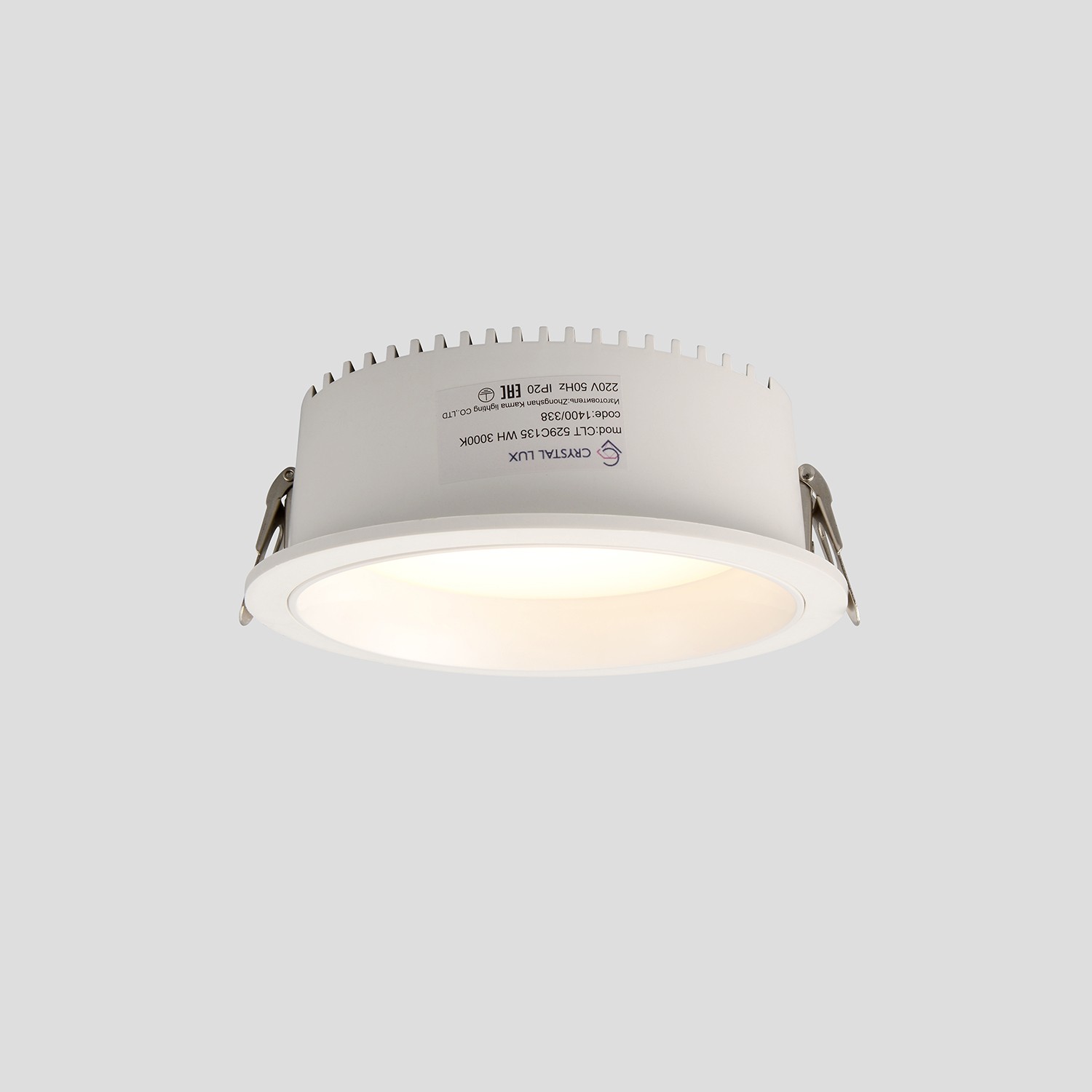 Встраиваемый светильник Crystal Lux Clt 529 CLT 529C135 WH 3000K