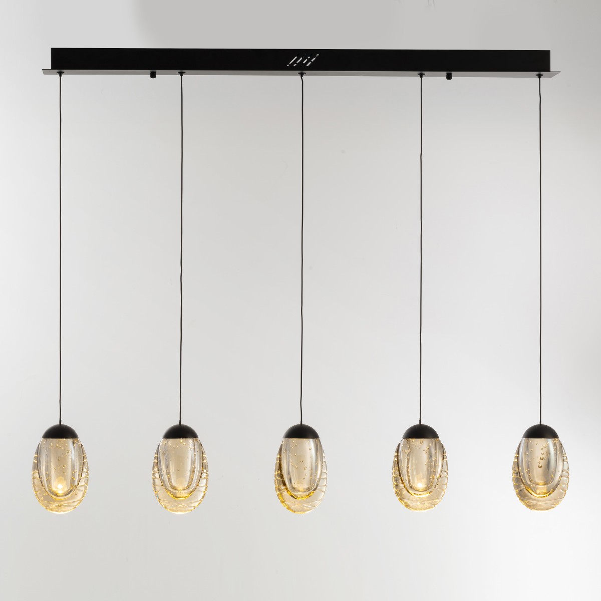 Светильник подвесной Delight Collection MD25090022 MD25090022-5B matt black/champagne