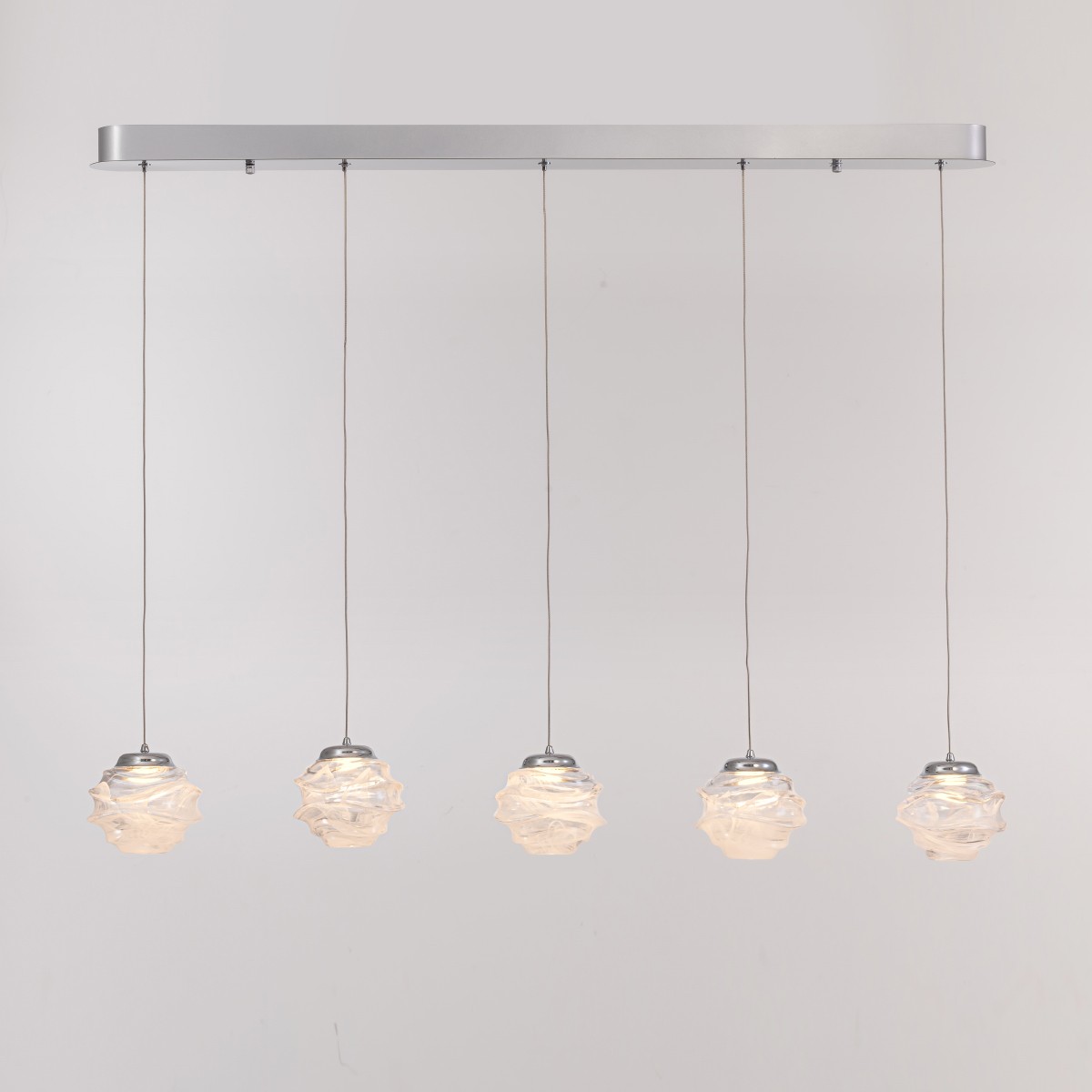 Светильник подвесной Delight Collection MD25030003 MD25030003-5B chrome/clear