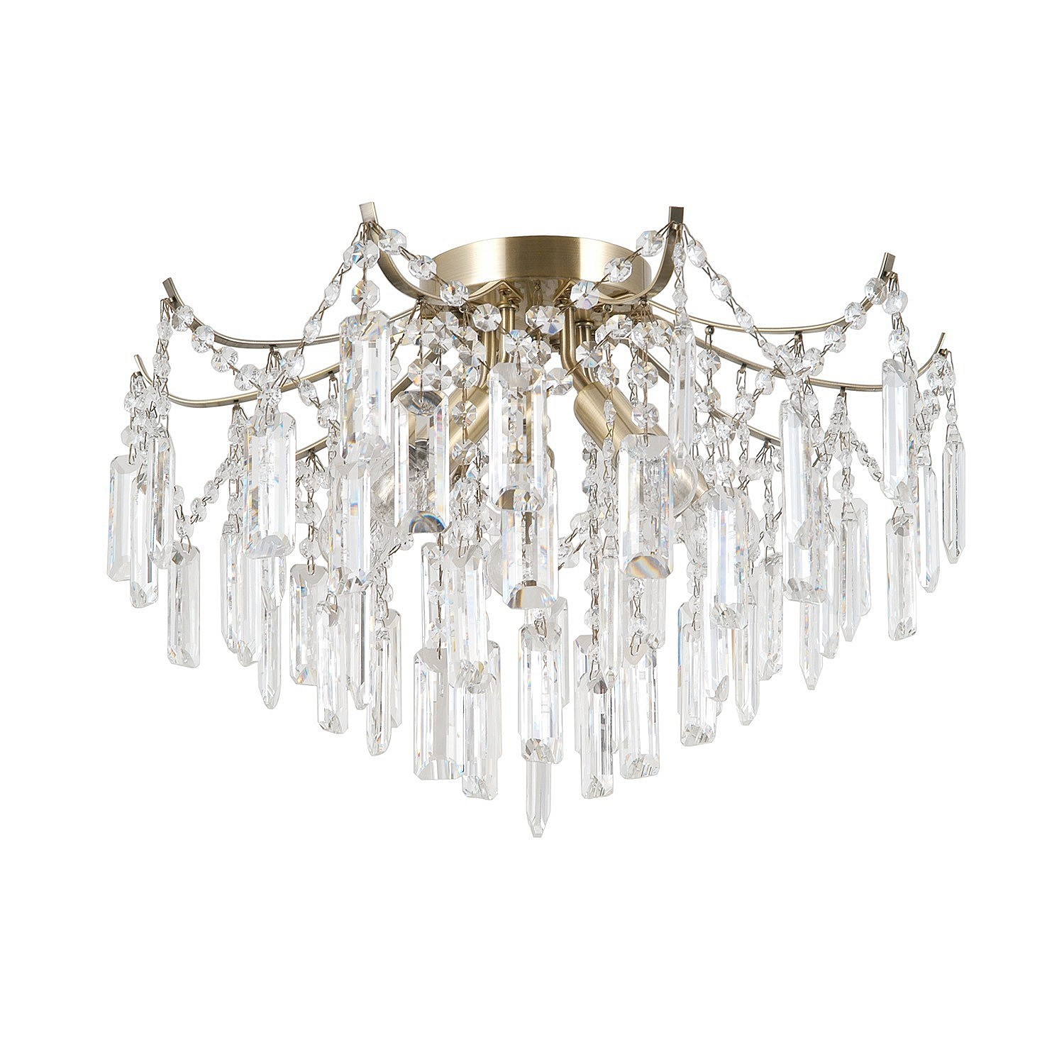 Потолочная люстра ЭкономСвет 15541 15541/5AB+CL