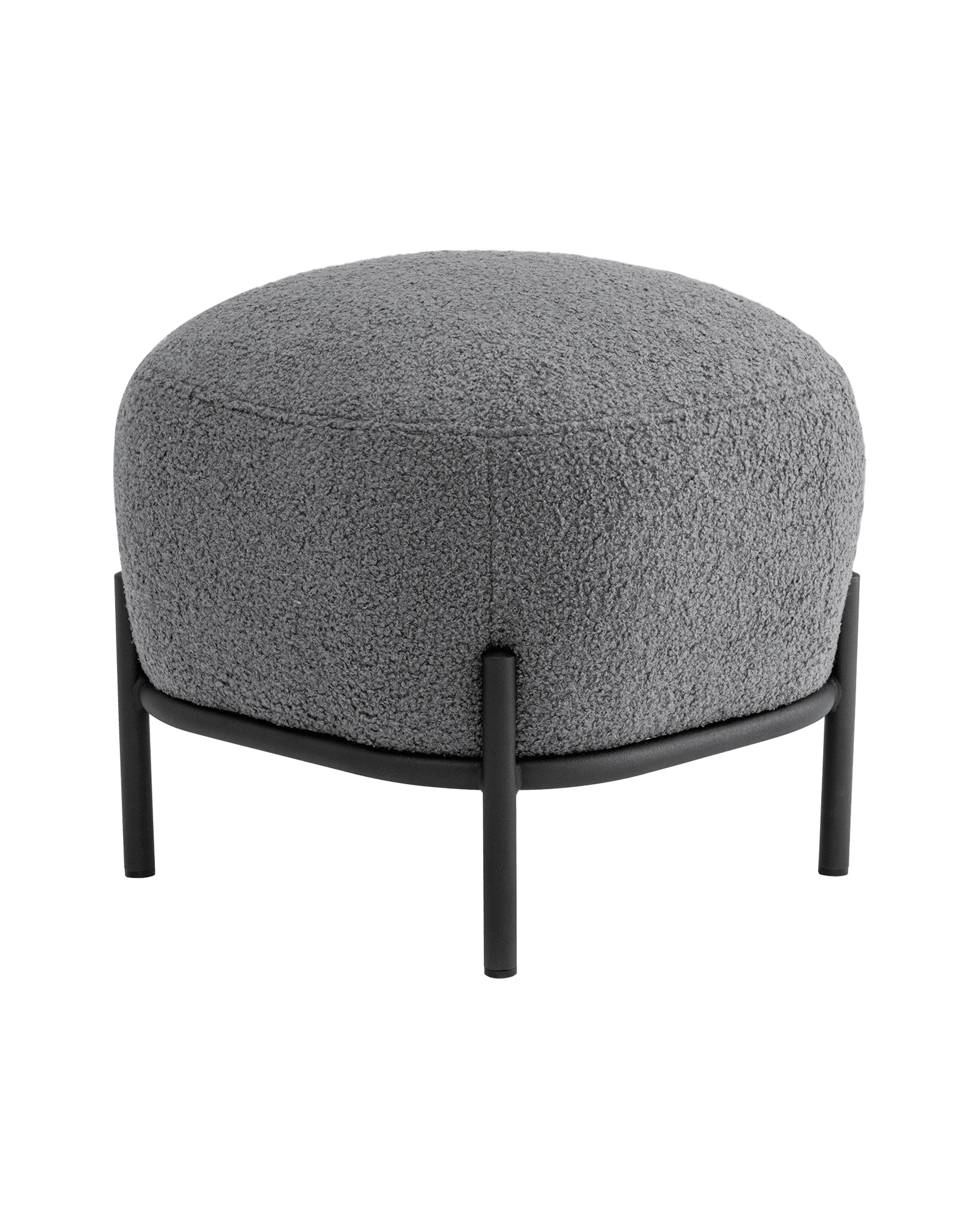 Пуфик Stool Group Стоун vd-pf-stone-fl-grey