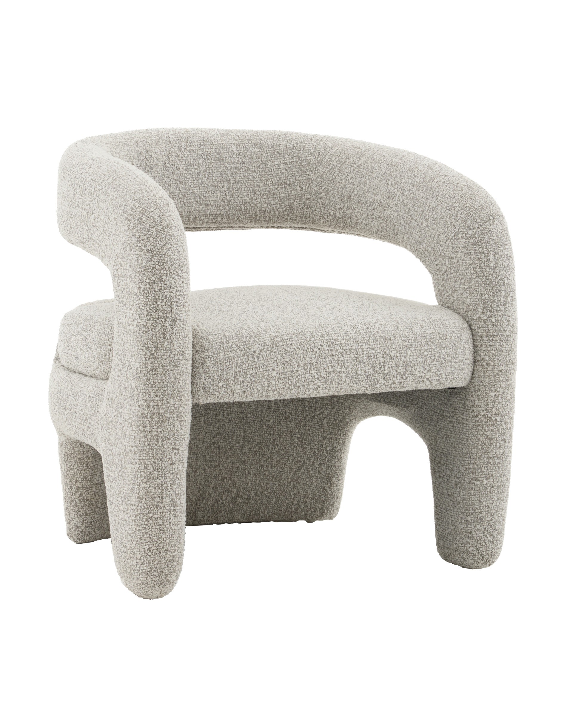 Кресло Stool Group Bones FDC5014 Monet Silver